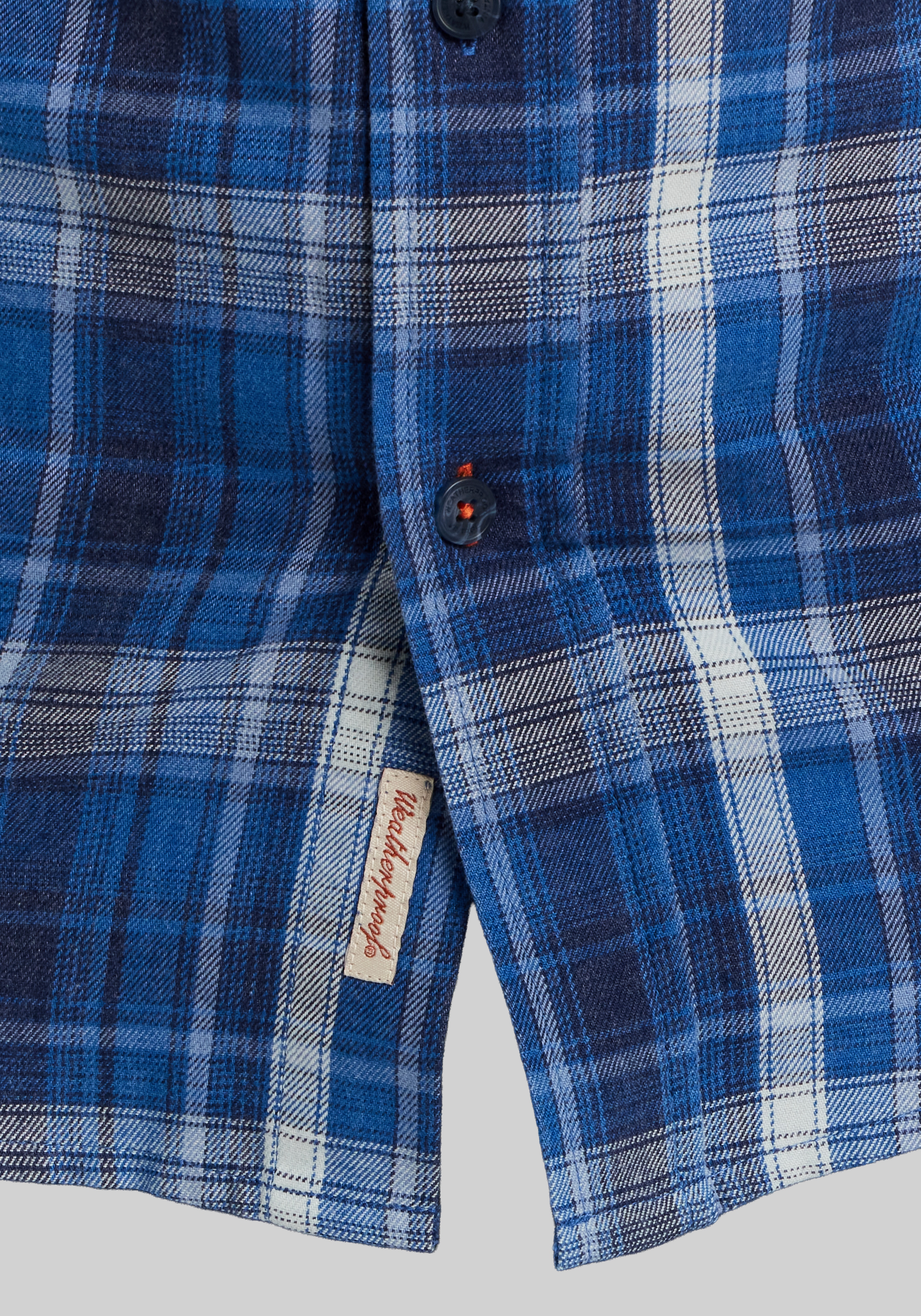 Weatherproof Traditional Fit Burnout Plaid Sportshirt