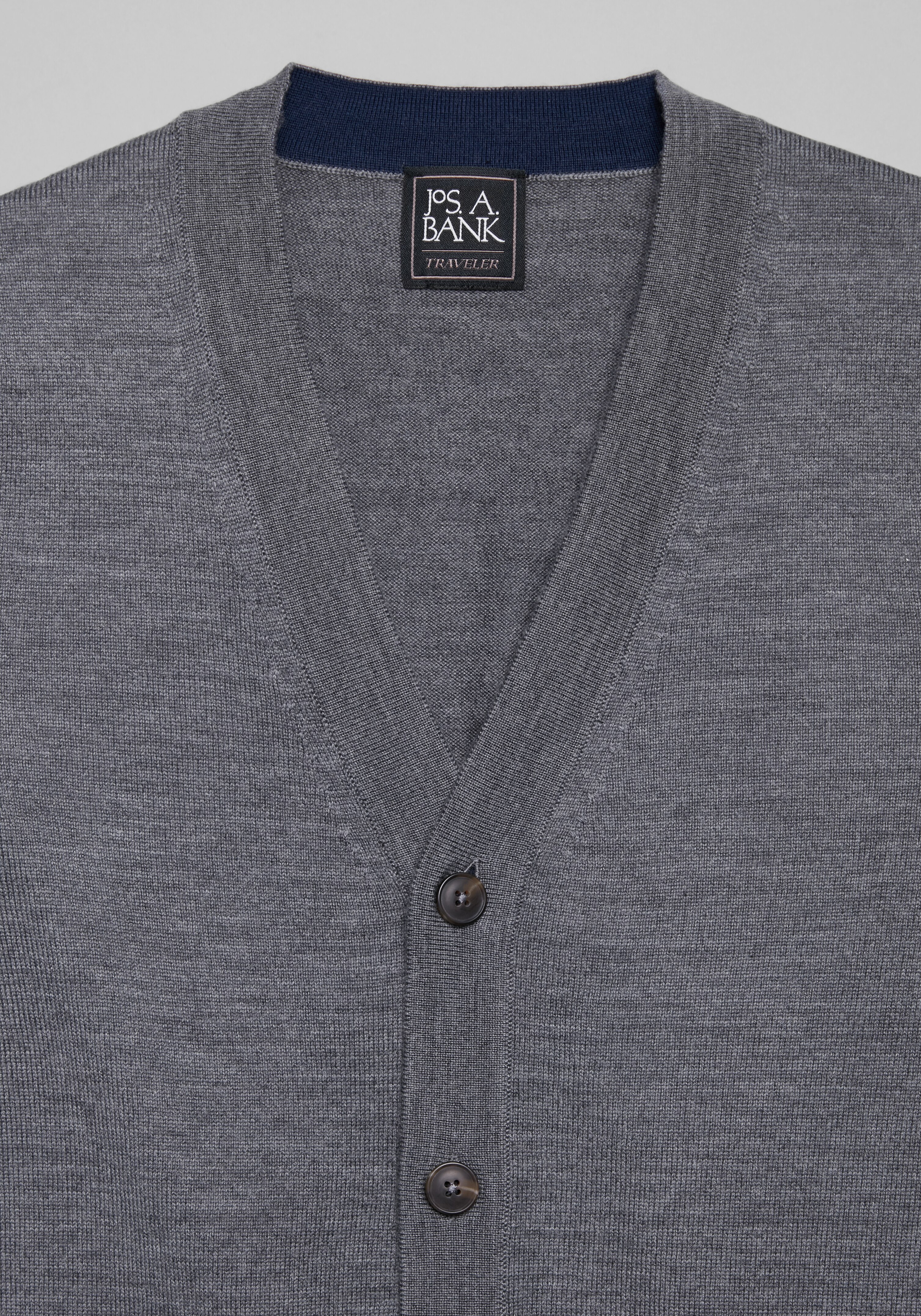 big grey cardigan