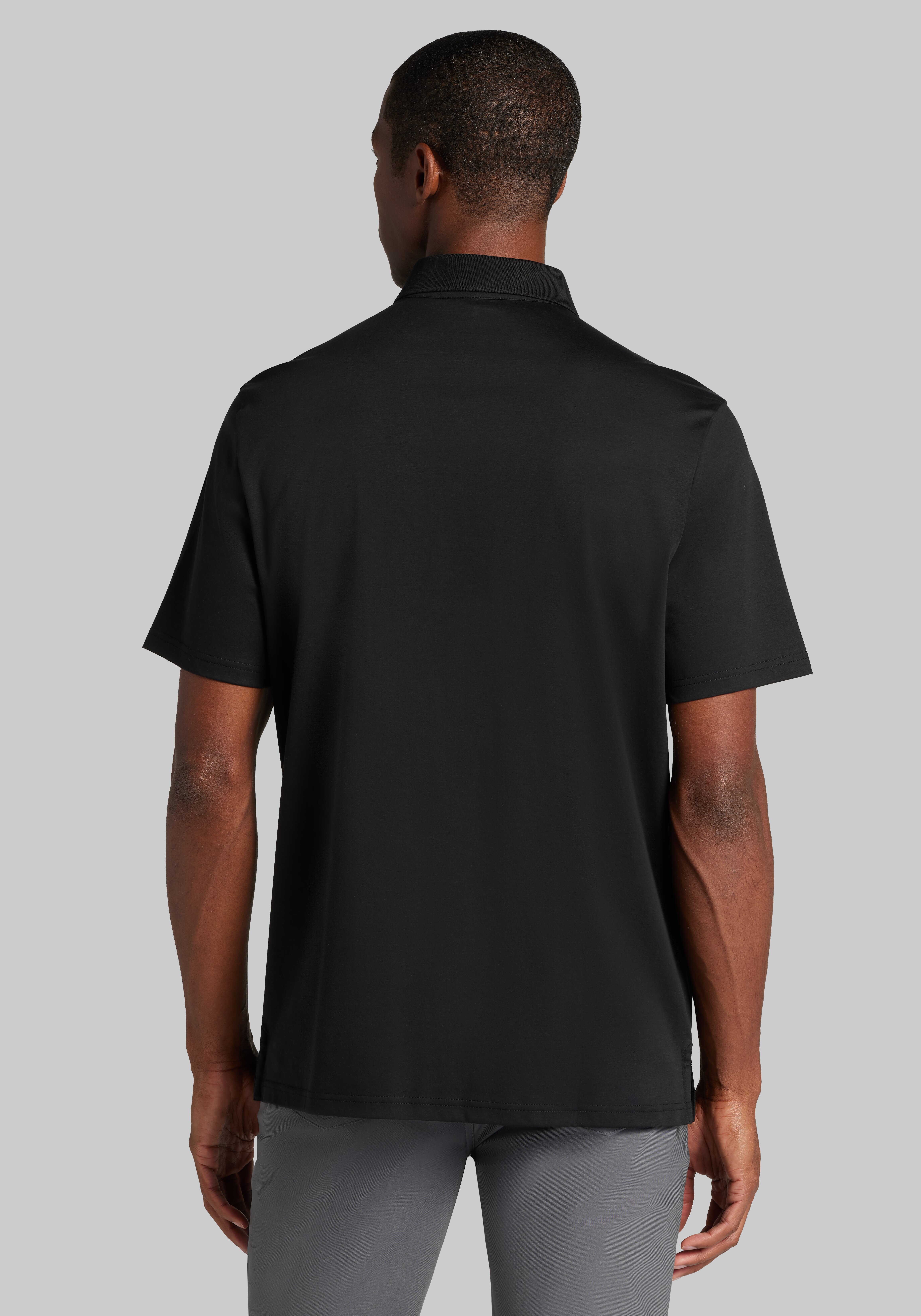 Jos. A. Bank Traditional Fit Liquid Cotton Interlock Polo