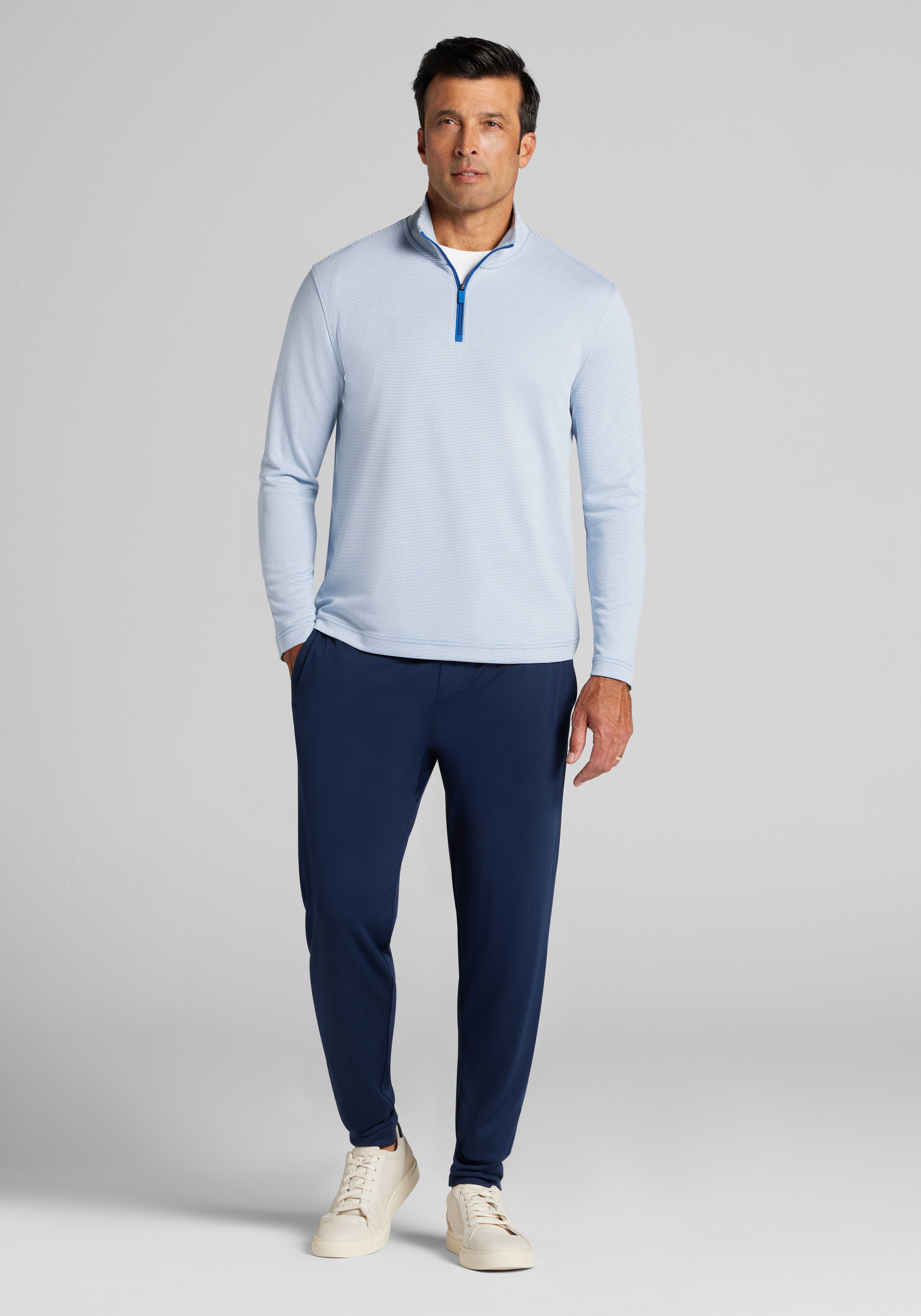 Traveler® Collection Tailored Fit Performance 1/4 Zip Pullover