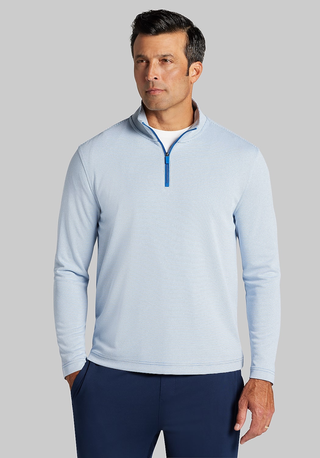 Traveler&reg; Collection Tailored Fit Performance 1/4 Zip Pullover