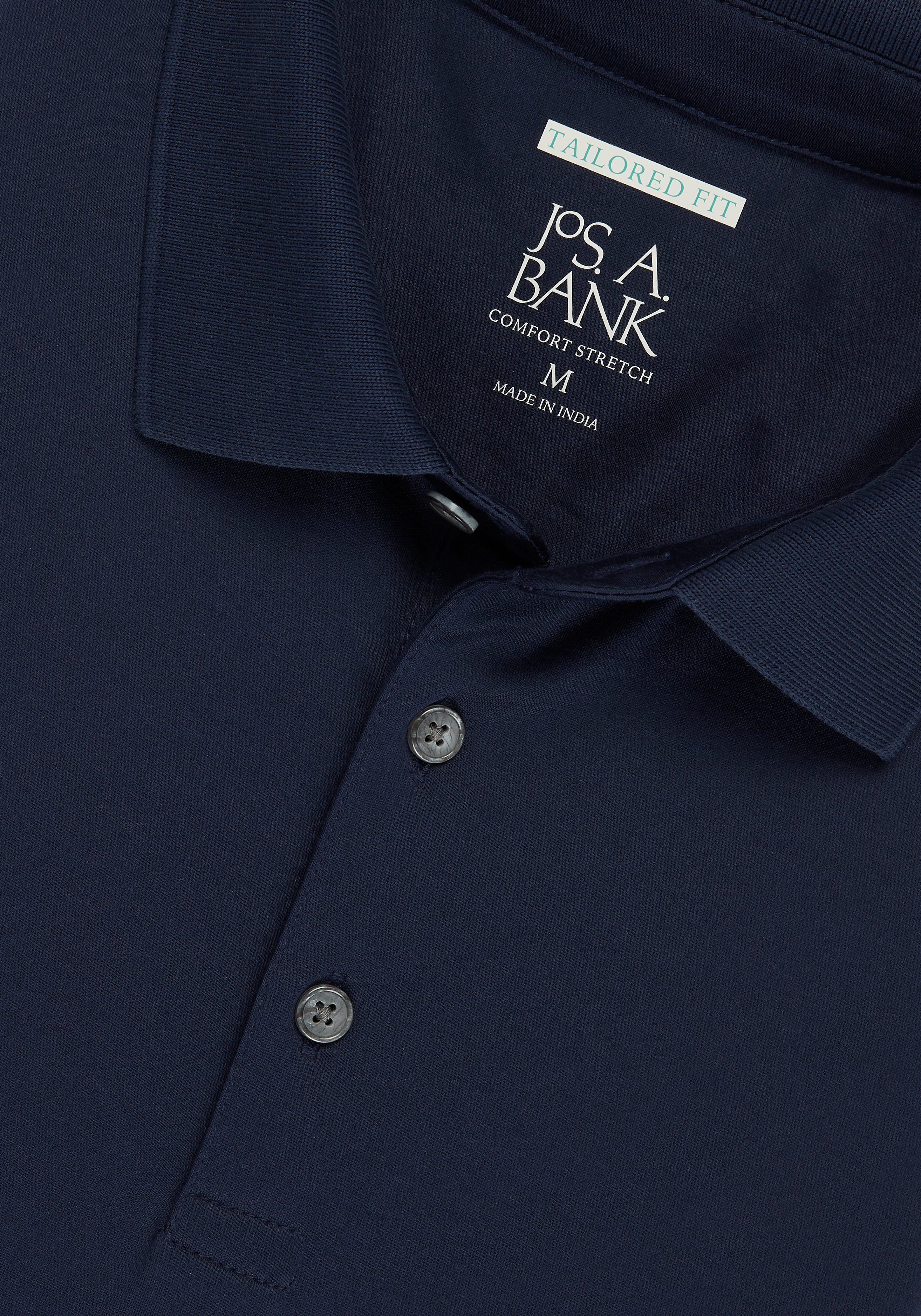 Jos. A. Bank Tailored Fit Interlock Polo Shirt CLEARANCE