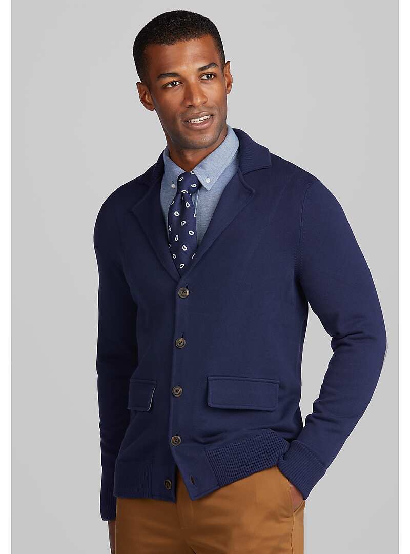 Jos. A. Bank 1905 Collection Tailored Fit Cardigan Sweater Jacket
