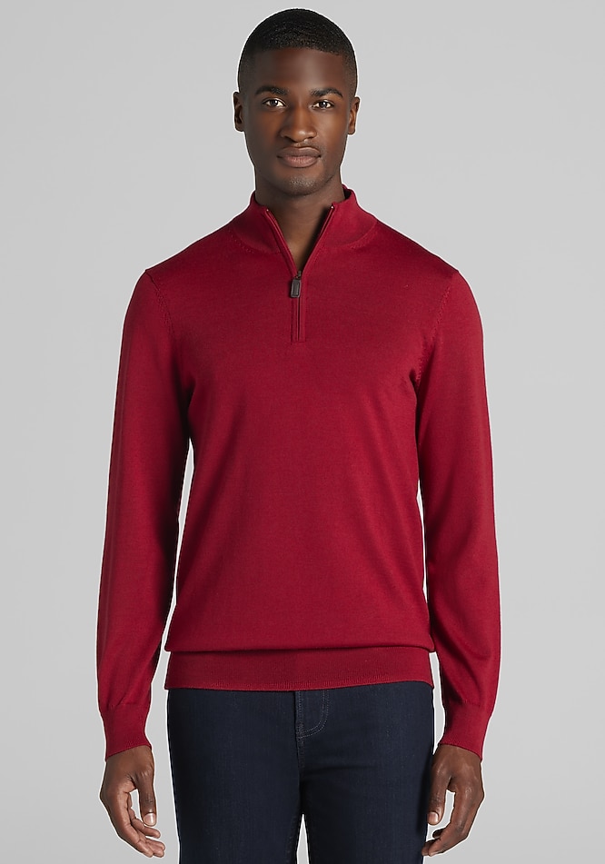 KAPTAIN SUNSHINE JOHNSMEDLEY ニット RED M KAPTAIN SUNSHINE × JOHN SMEDLEYの『1980 Double V Pullover』が新色