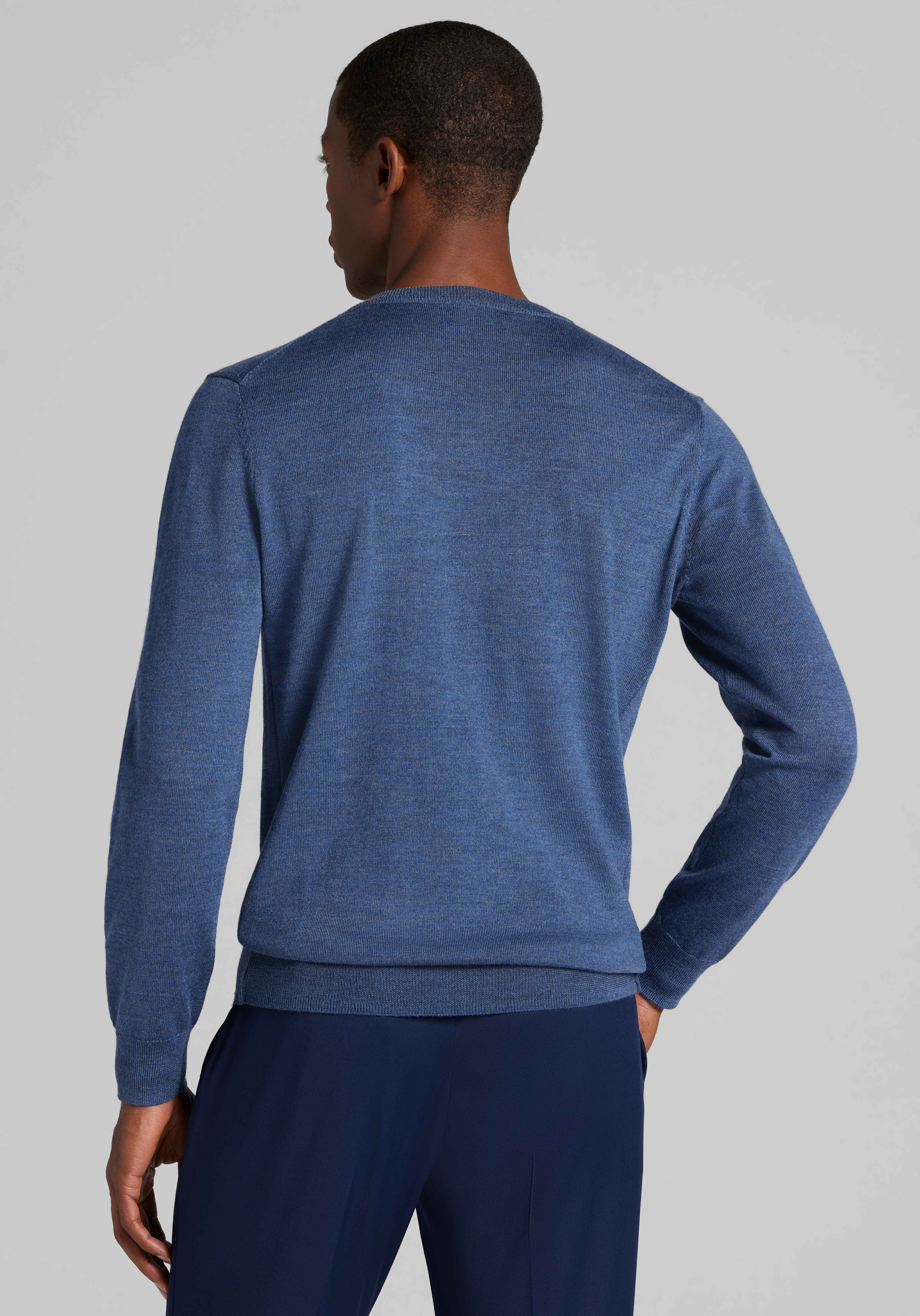 Traveler® Performance Tailored Fit Merino V-Neck Sweater CLEARANCE