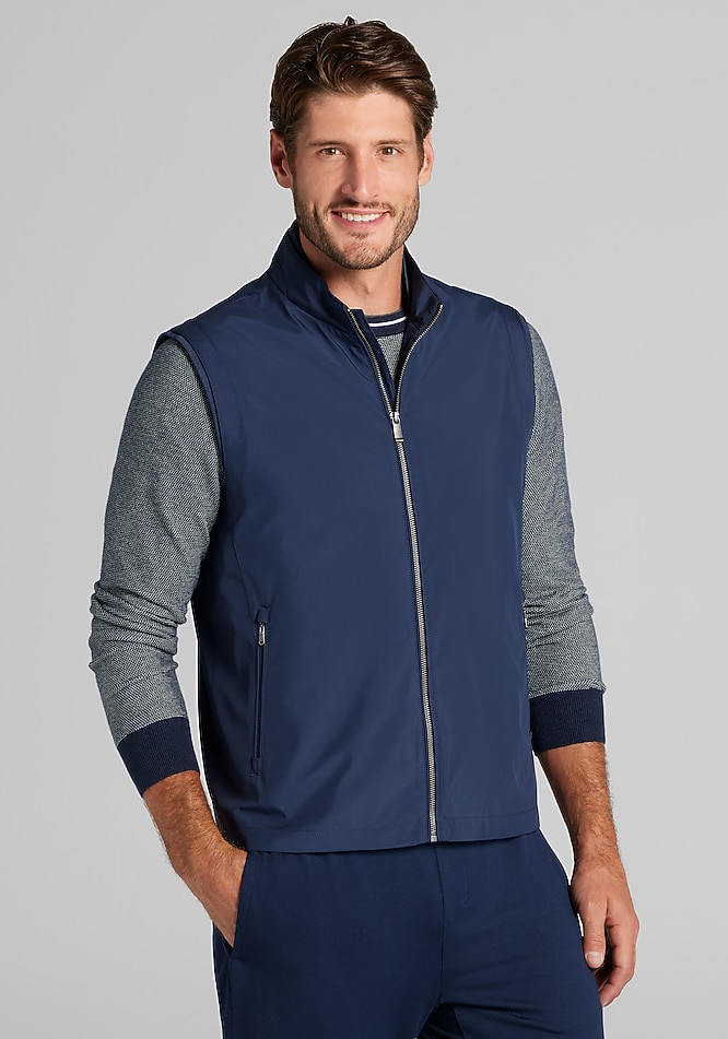Traveler® Collection Tailored Fit Tech Golf Vest - Traveler