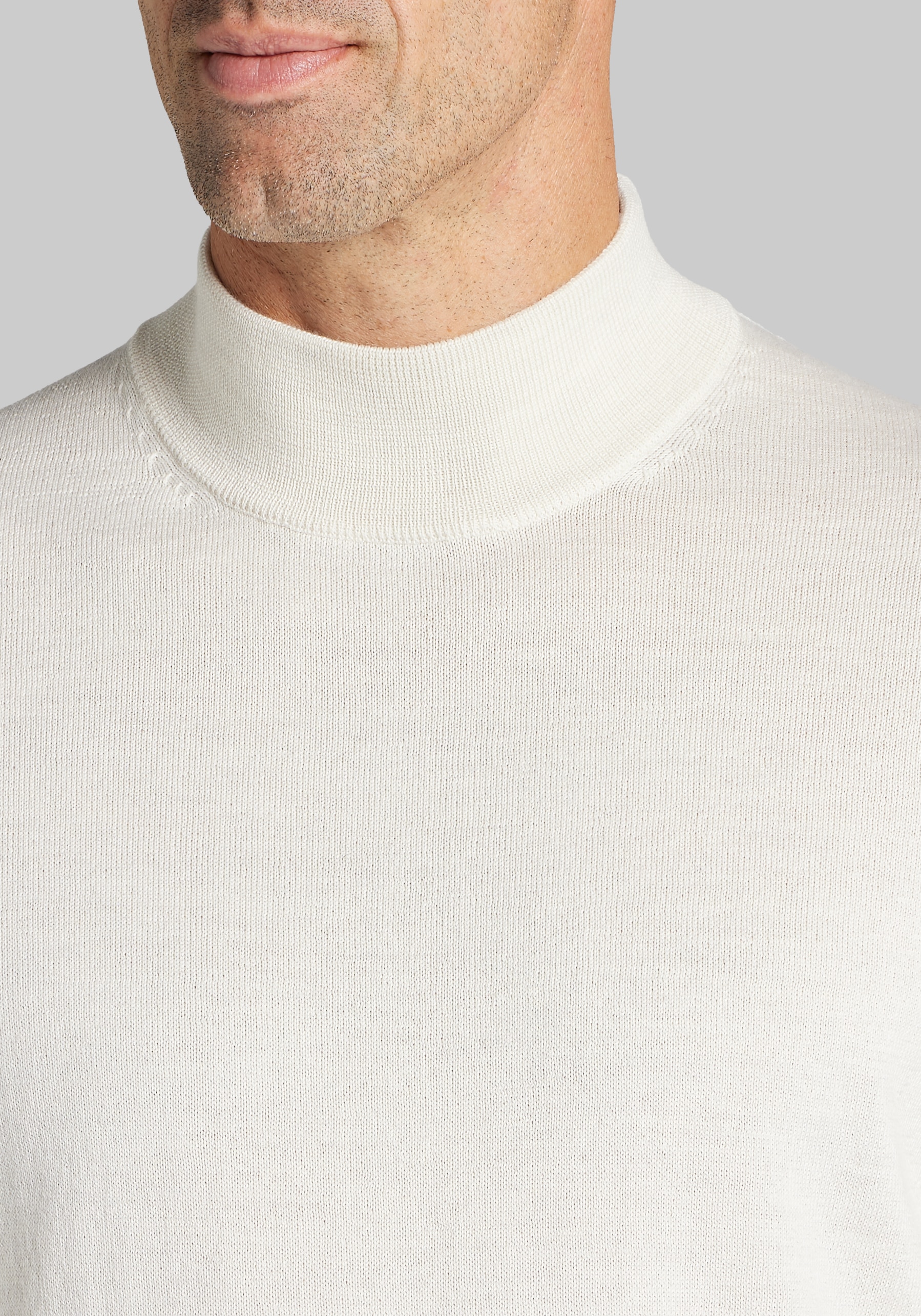Traveler® Collection Tailored Fit Mock Neck Merino Sweater