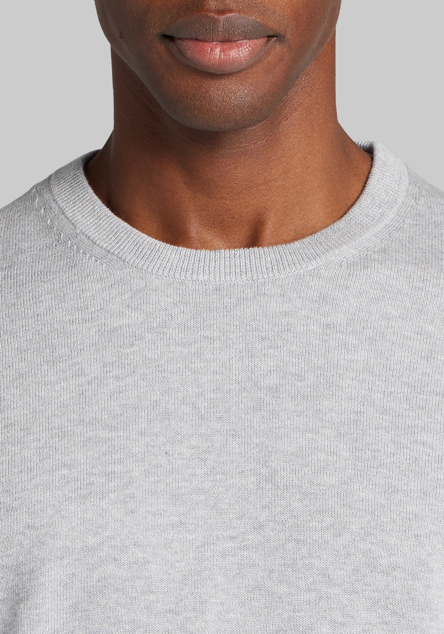 Jos. A. Bank Tailored Fit Pima Crew Neck Sweater