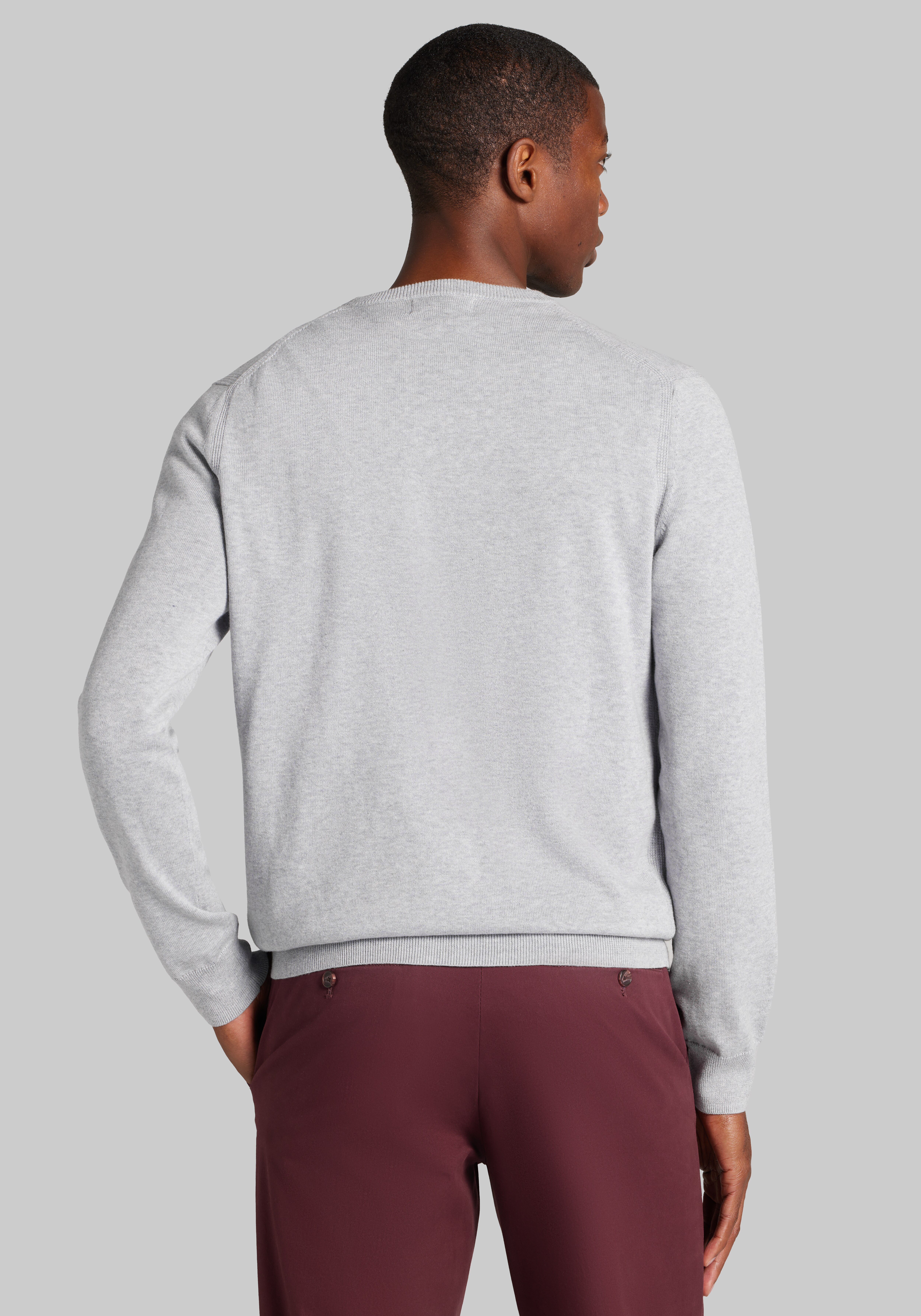 Jos. A. Bank Tailored Fit Pima Crew Neck Sweater