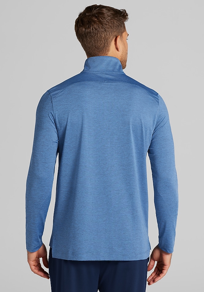Traveler Collection Tailored Fit Performance Space-Dyed 1/4 Zip