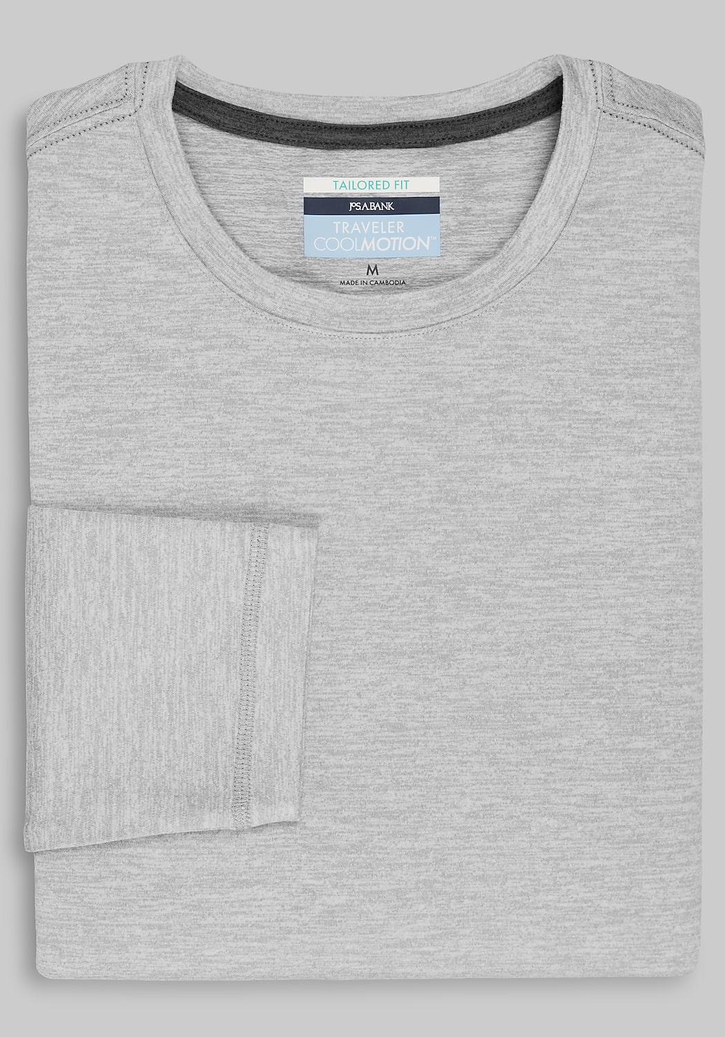 Traveler COOLMOTION Long Sleeve Crew Neck Shirt - Big & Tall