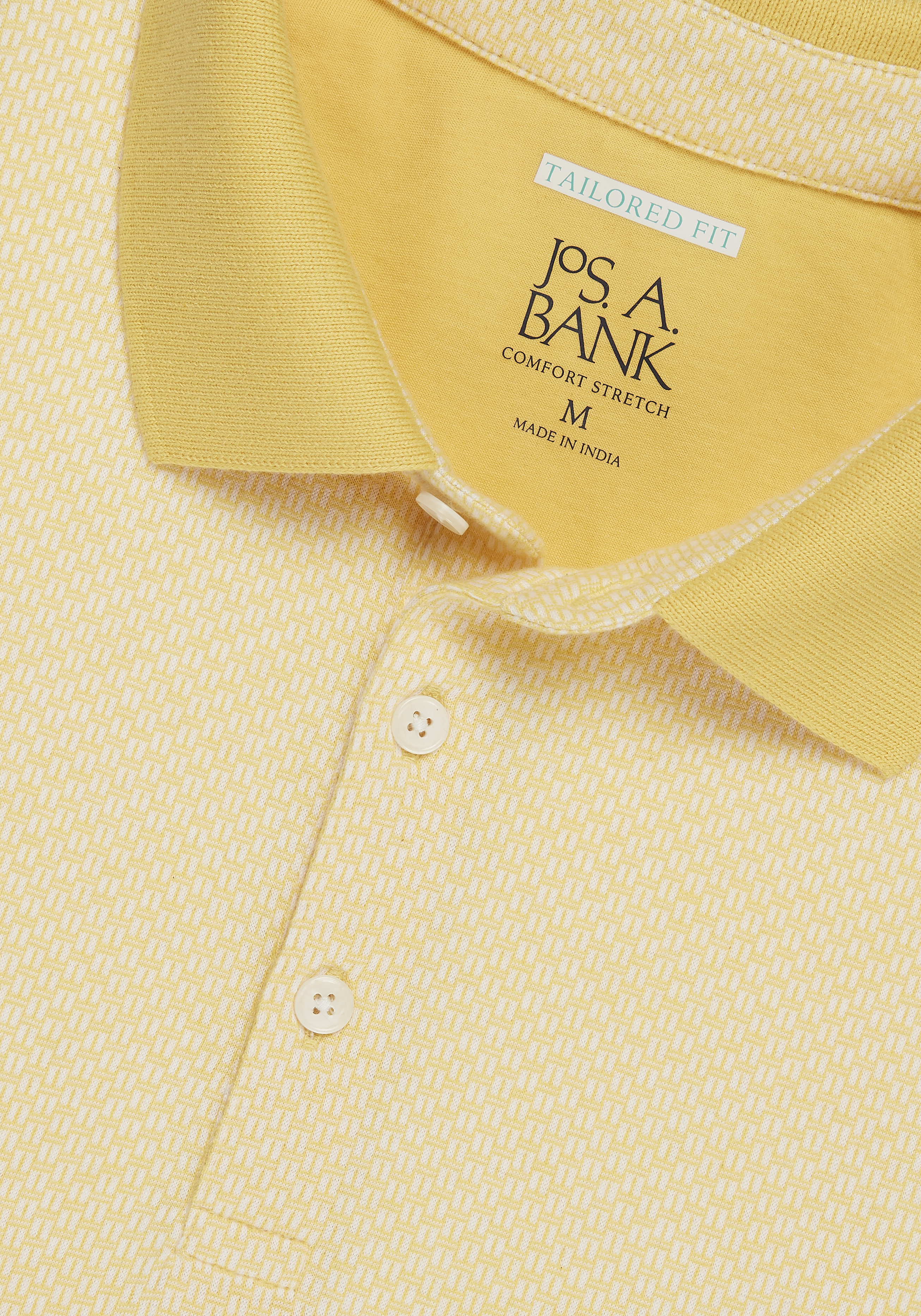 Jos. A. Bank Tailored Fit Jacquard Polo - Big & Tall CLEARANCE