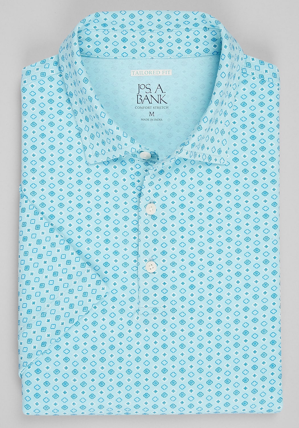 Jos. A. Bank Tailored Fit Pique Polo Shirt - Big & Tall
