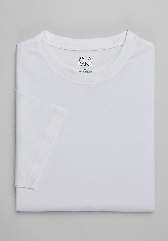 Jos. A. Bank Tailored Fit Liquid Cotton Jersey Crew Neck T-Shirt - Big & Tall