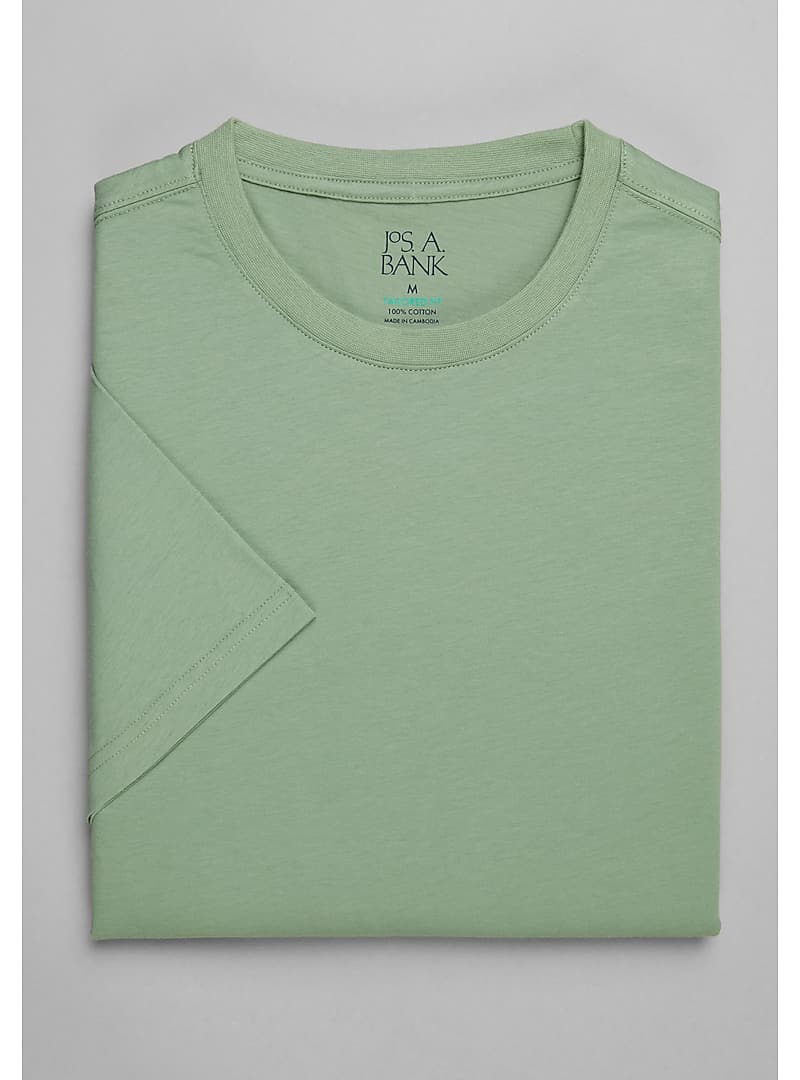 Jos. A. Bank Tailored Fit Liquid Cotton Jersey Crew Neck T-Shirt - Big ...