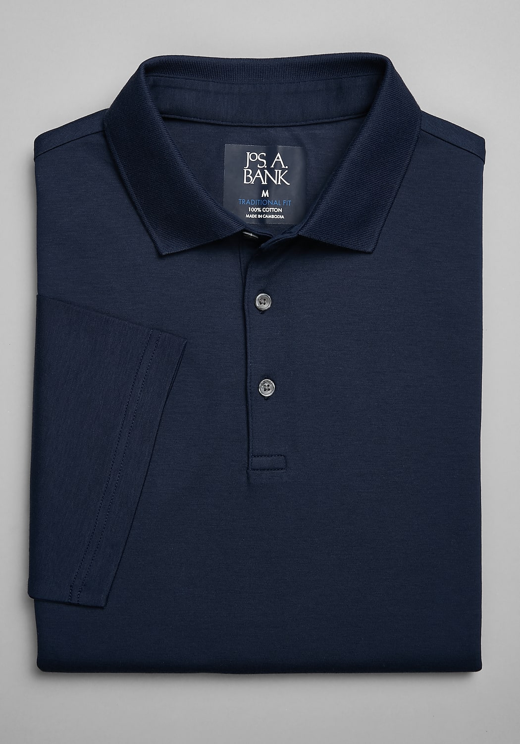 Jos. A. Bank Comfort Stretch Traditional Fit Interlock Polo - Big & Tall CLEARANCE