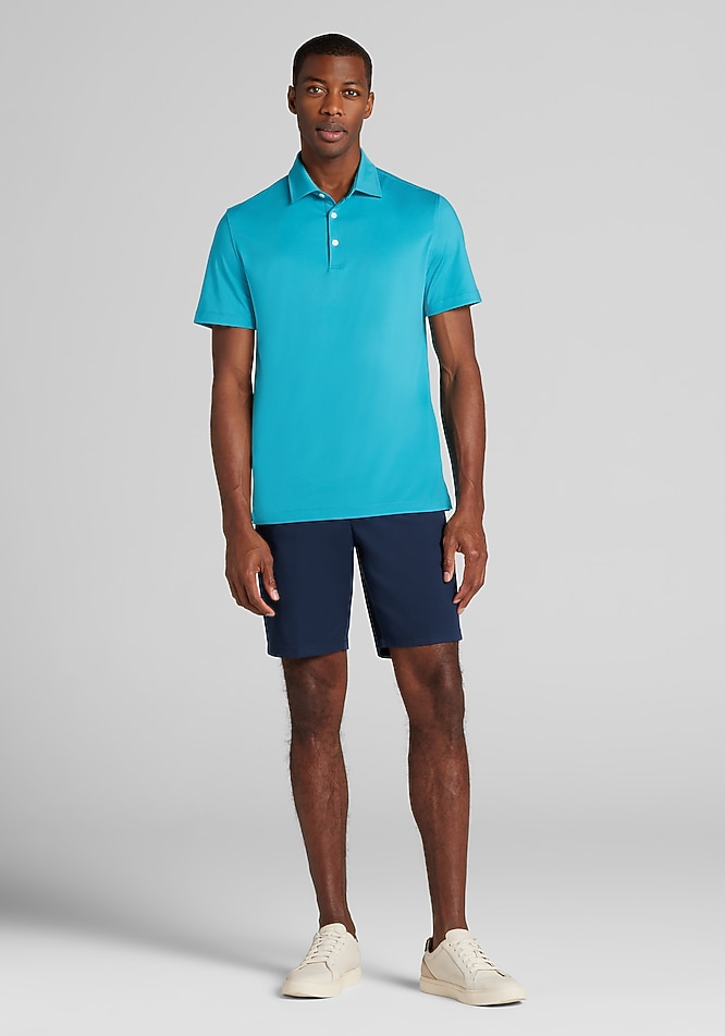Traveler® Collection Tailored Fit Solid Performance Polo