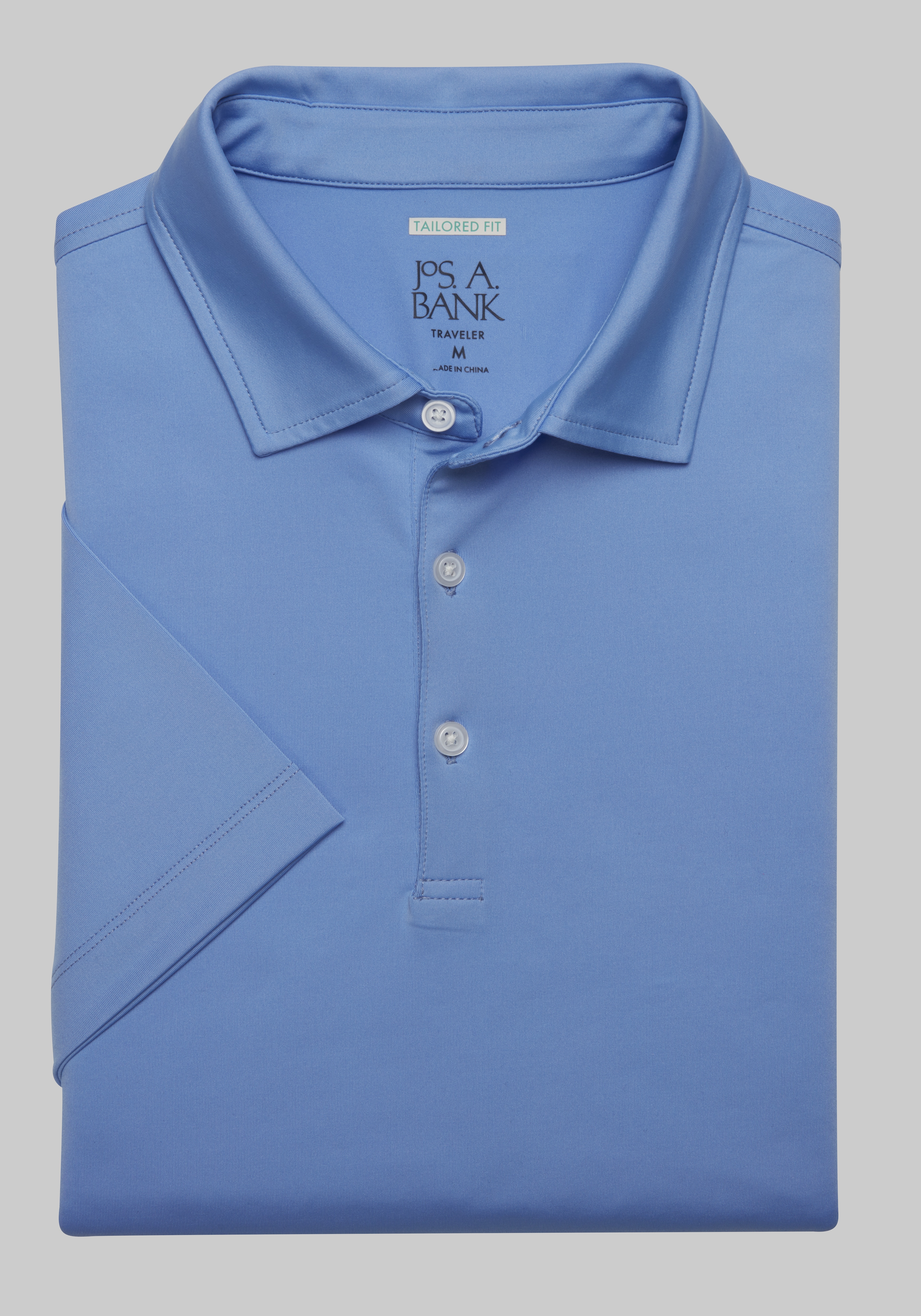 Traveler® Collection Tailored Fit Solid Performance Polo