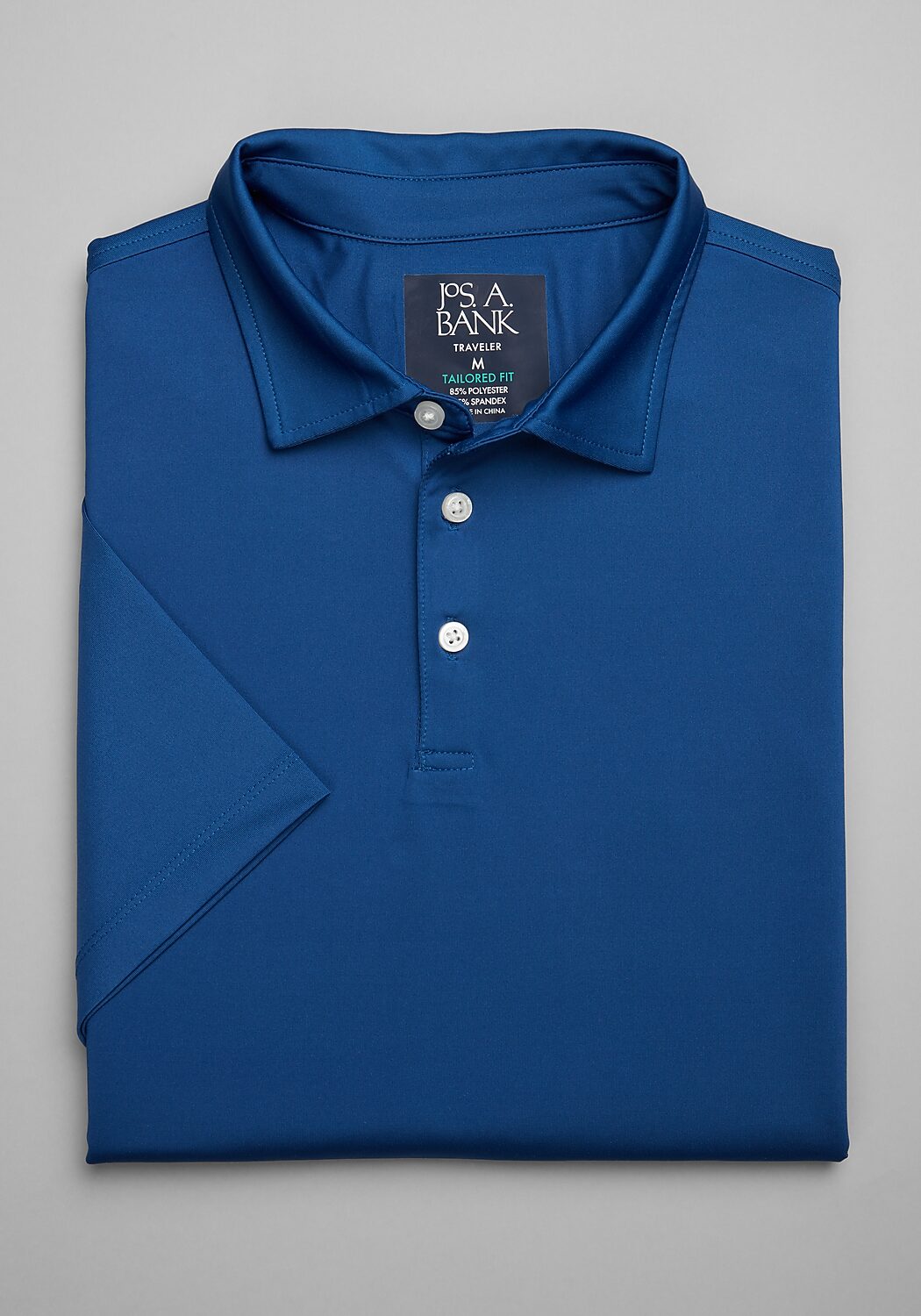 Traveler&reg; Collection Tailored Fit Performance Short Sleeve Polo - Big & Tall CLEARANCE