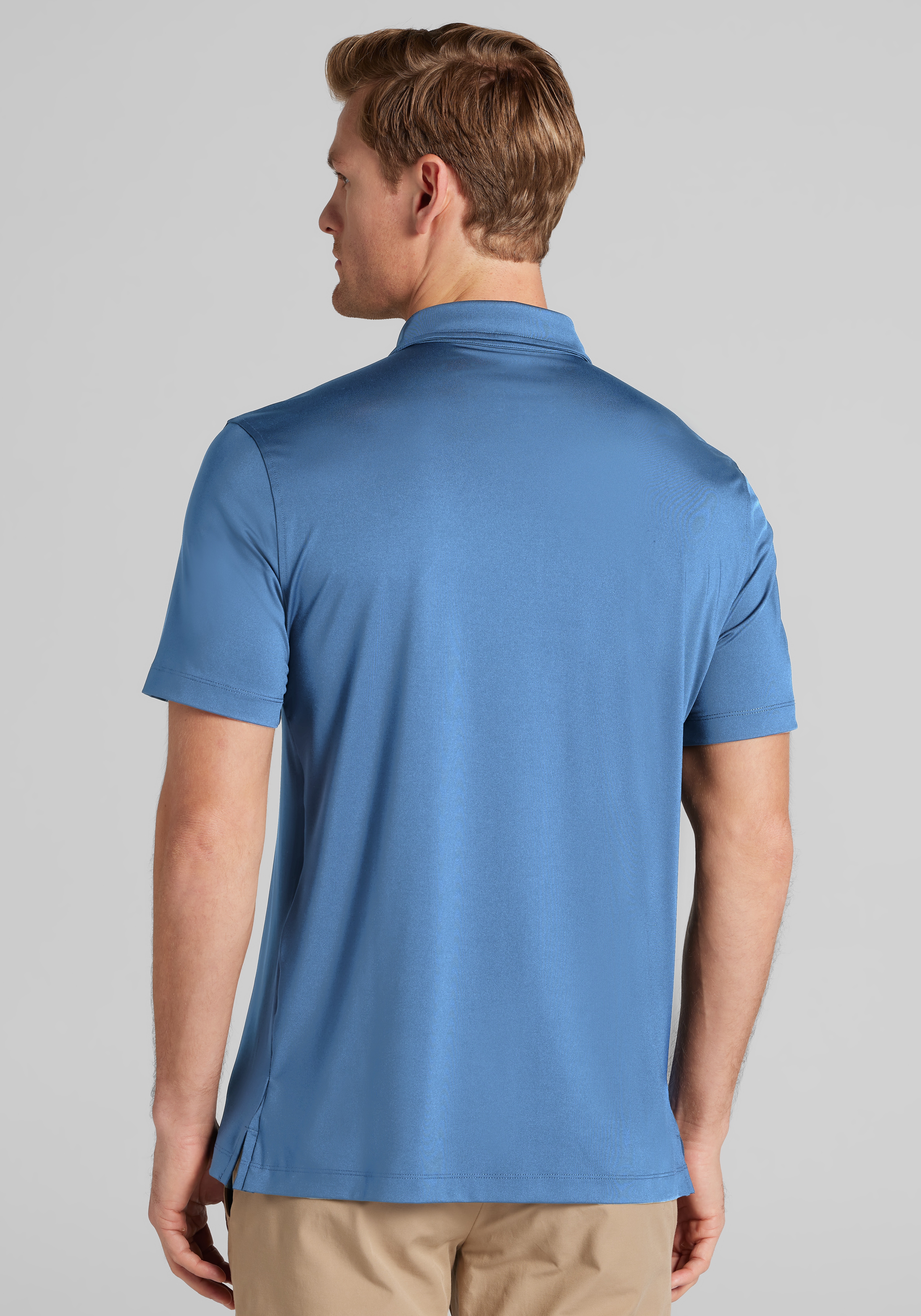 Traveler® Collection Tailored Fit Performance Short Sleeve Polo