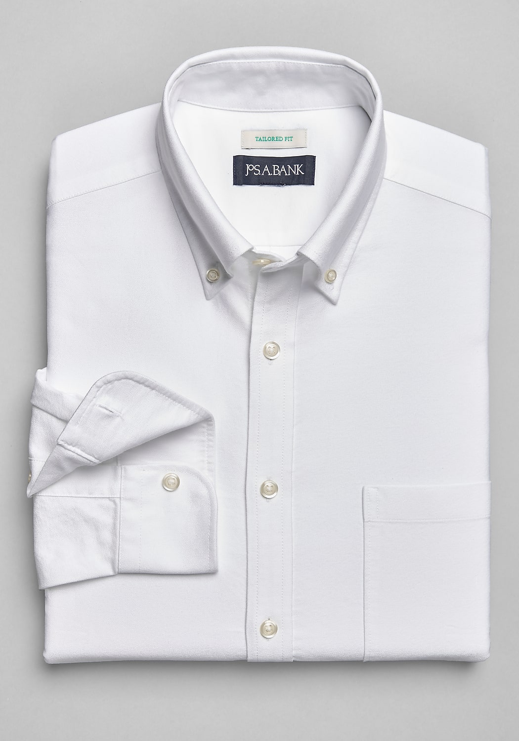 Jos. A. Bank Tailored Fit Button-Down Collar Sportshirt CLEARANCE