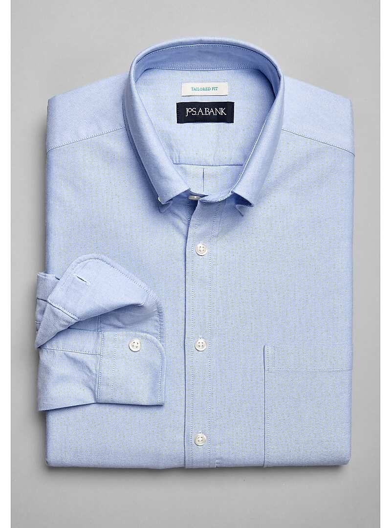 Jos. A. Bank Tailored Fit ButtonDown Collar Oxford Sportshirt Memorial Day Deals Jos A Bank