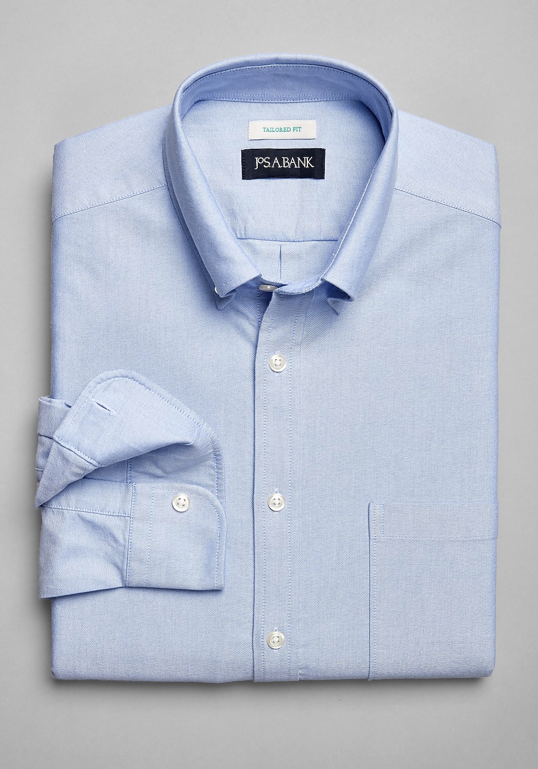 Jos. A. Bank Tailored Fit Button-Down Collar Oxford Sportshirt