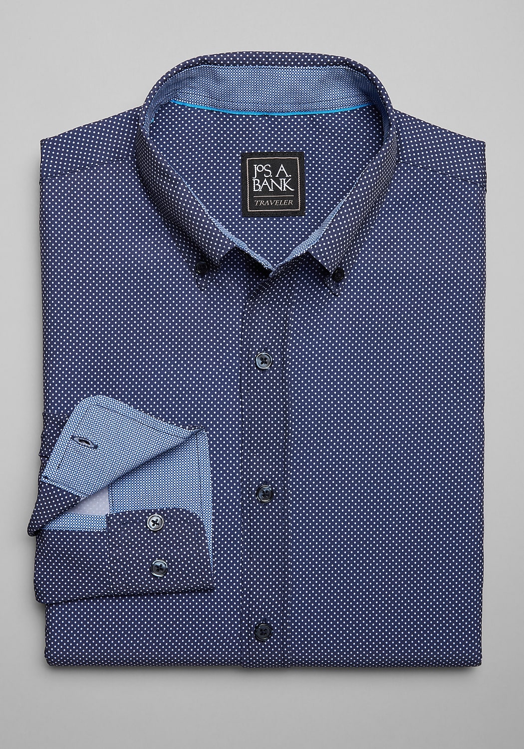 Traveler Performance Tailored Fit 4 Way Stretch Long Sleeve Sportshirt