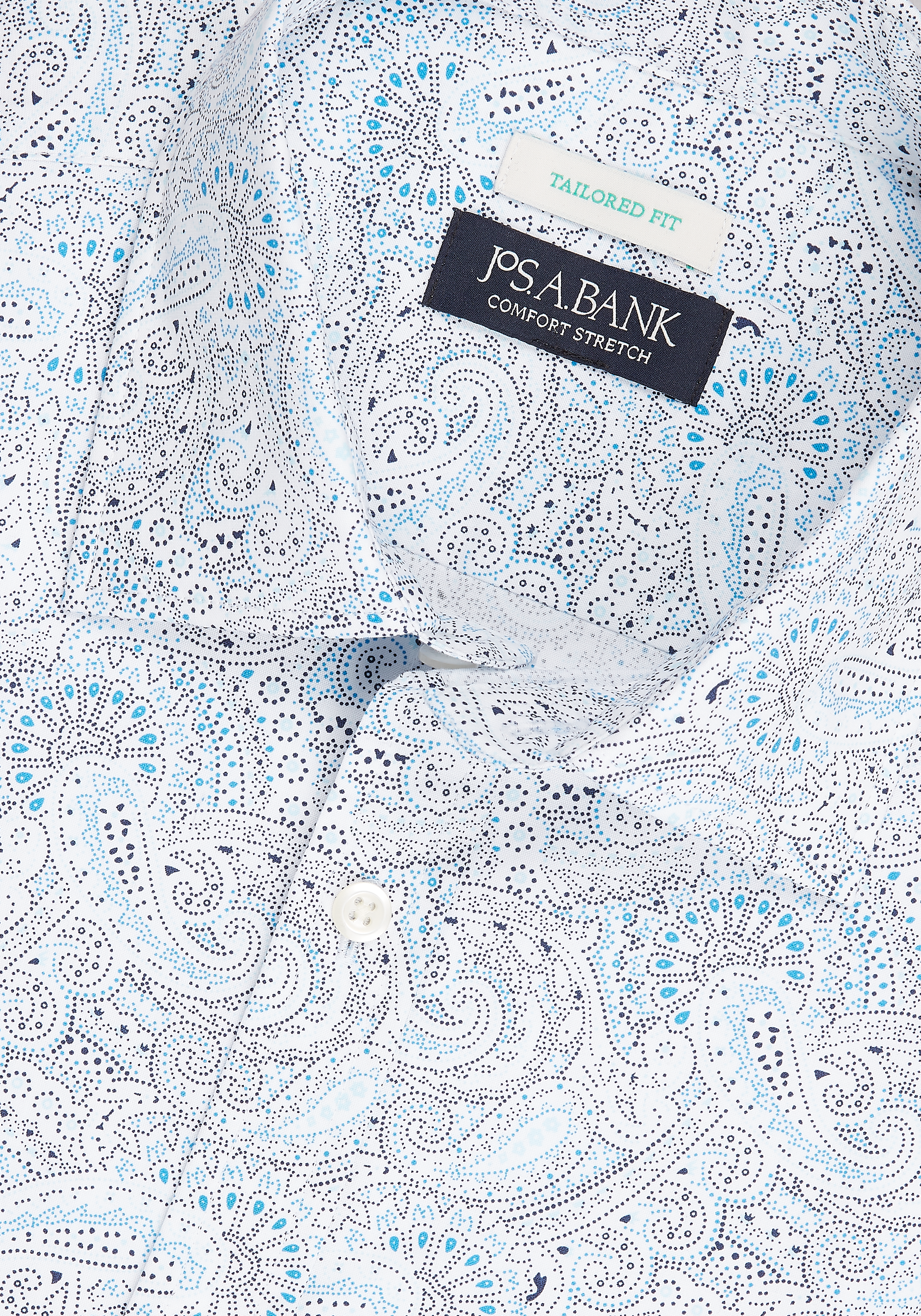 Jos. A. Bank Tailored Fit Paisley Sportshirt CLEARANCE