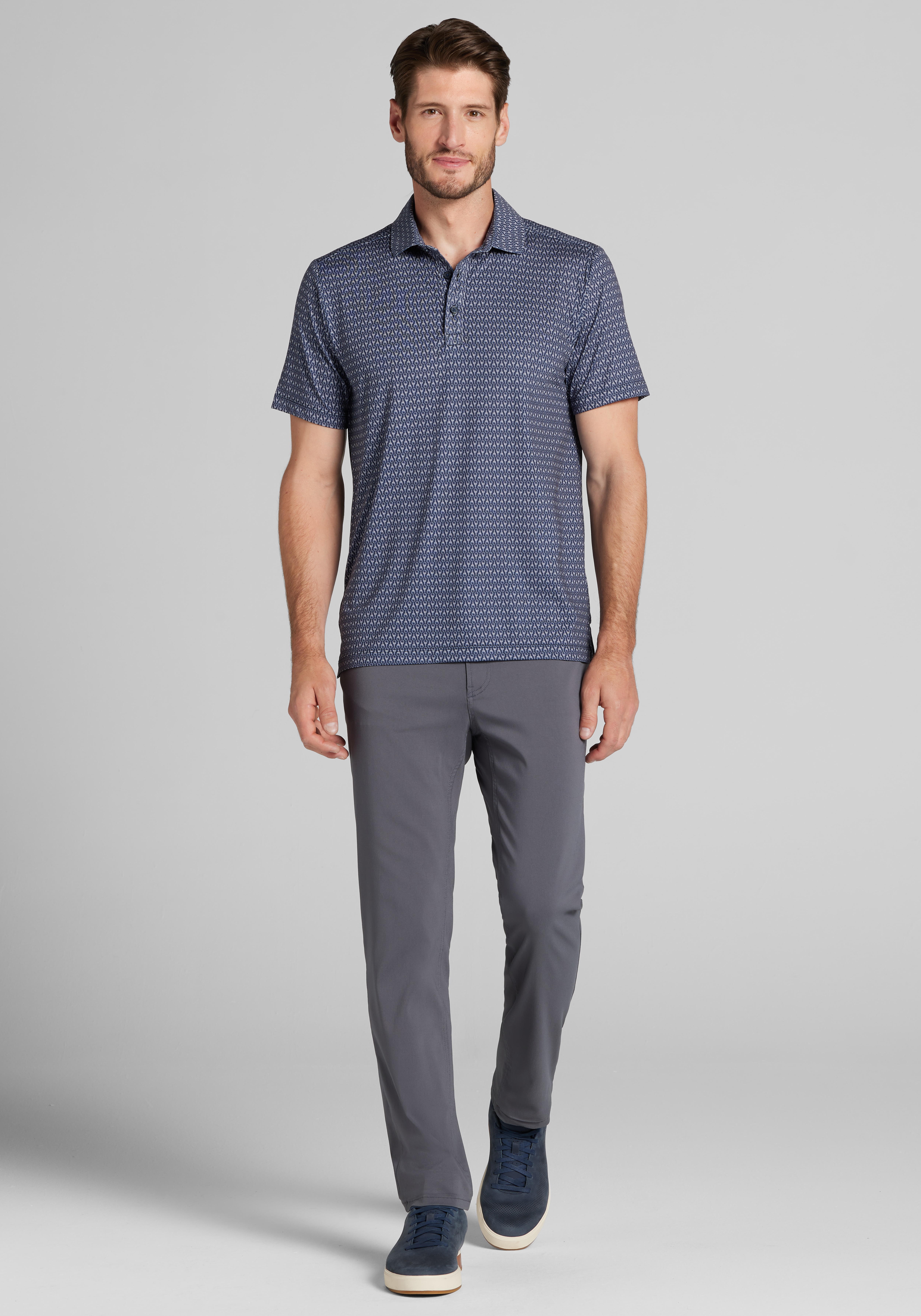 Traveler® Collection Tailored Fit Golf Balls Polo Shirt