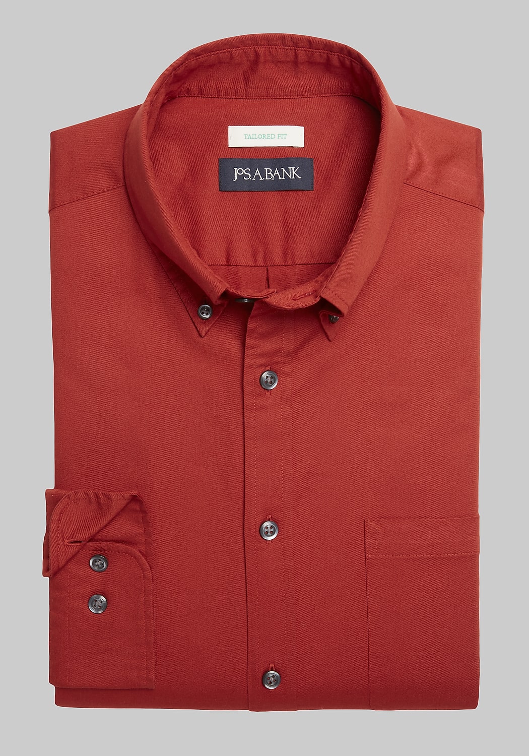 Jos. A. Bank Tailored Fit Twill Sportshirt CLEARANCE