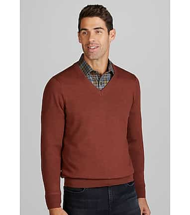 Jos a bank merino wool sweater sale