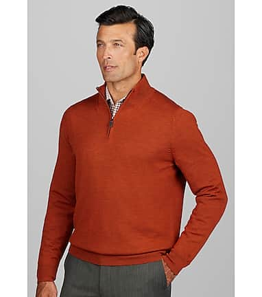 Merino Wool Quarter-Zip Sweater 2.0