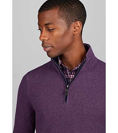 Jos a new arrivals bank quarter zip