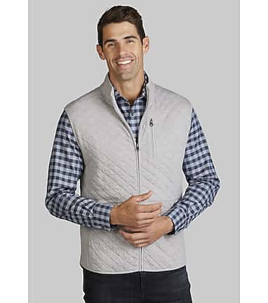 Big and tall quilted vest online