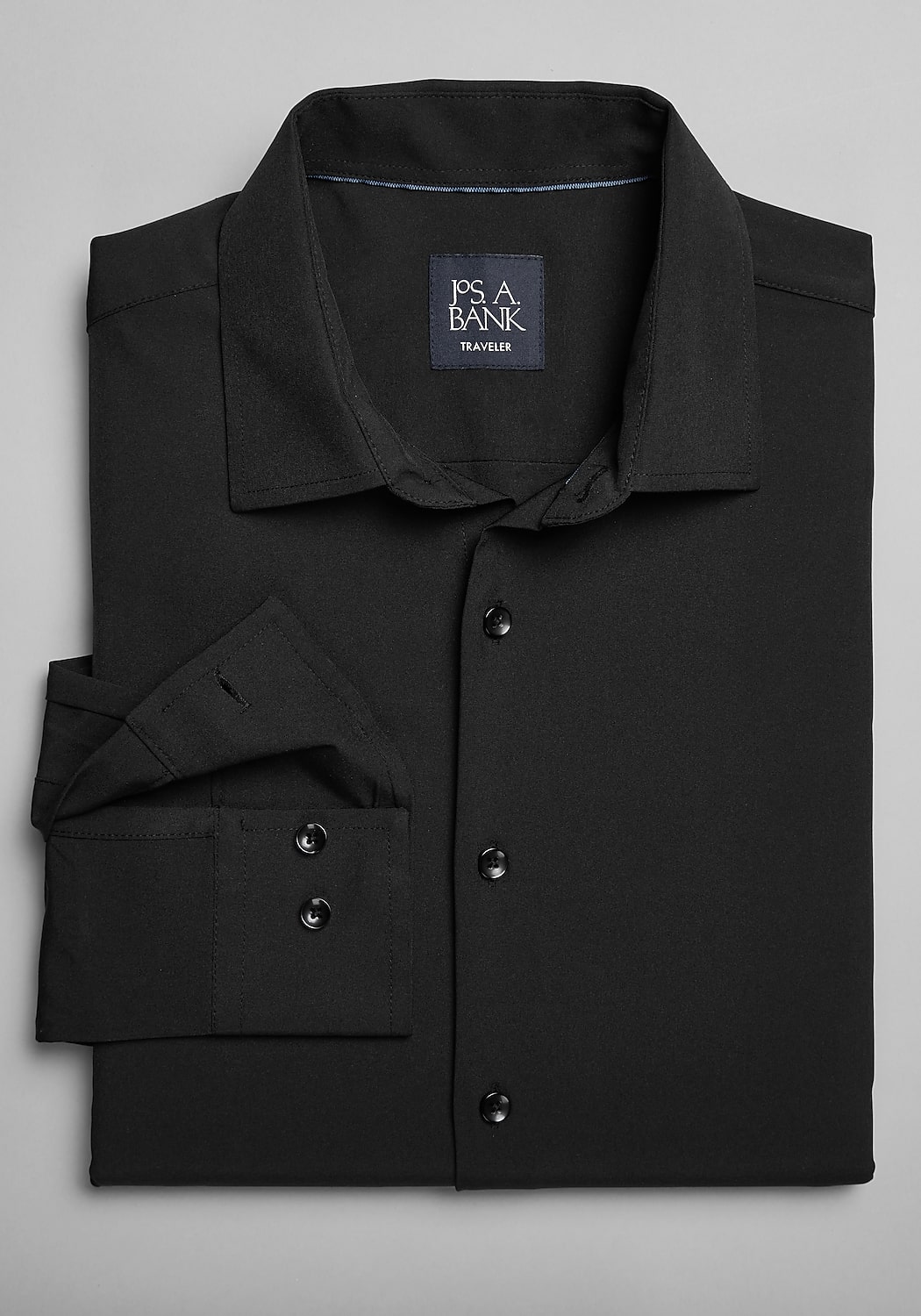 Traveler Performance 4 Way Stretch Long Sleeve Sportshirt - Big & Tall