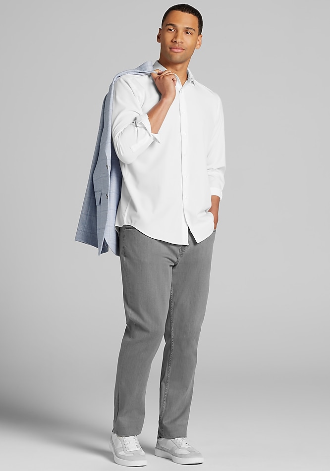 Traveler® COOL<i>MOTION</i> Tailored Fit 4 Way Stretch Long Sleeve