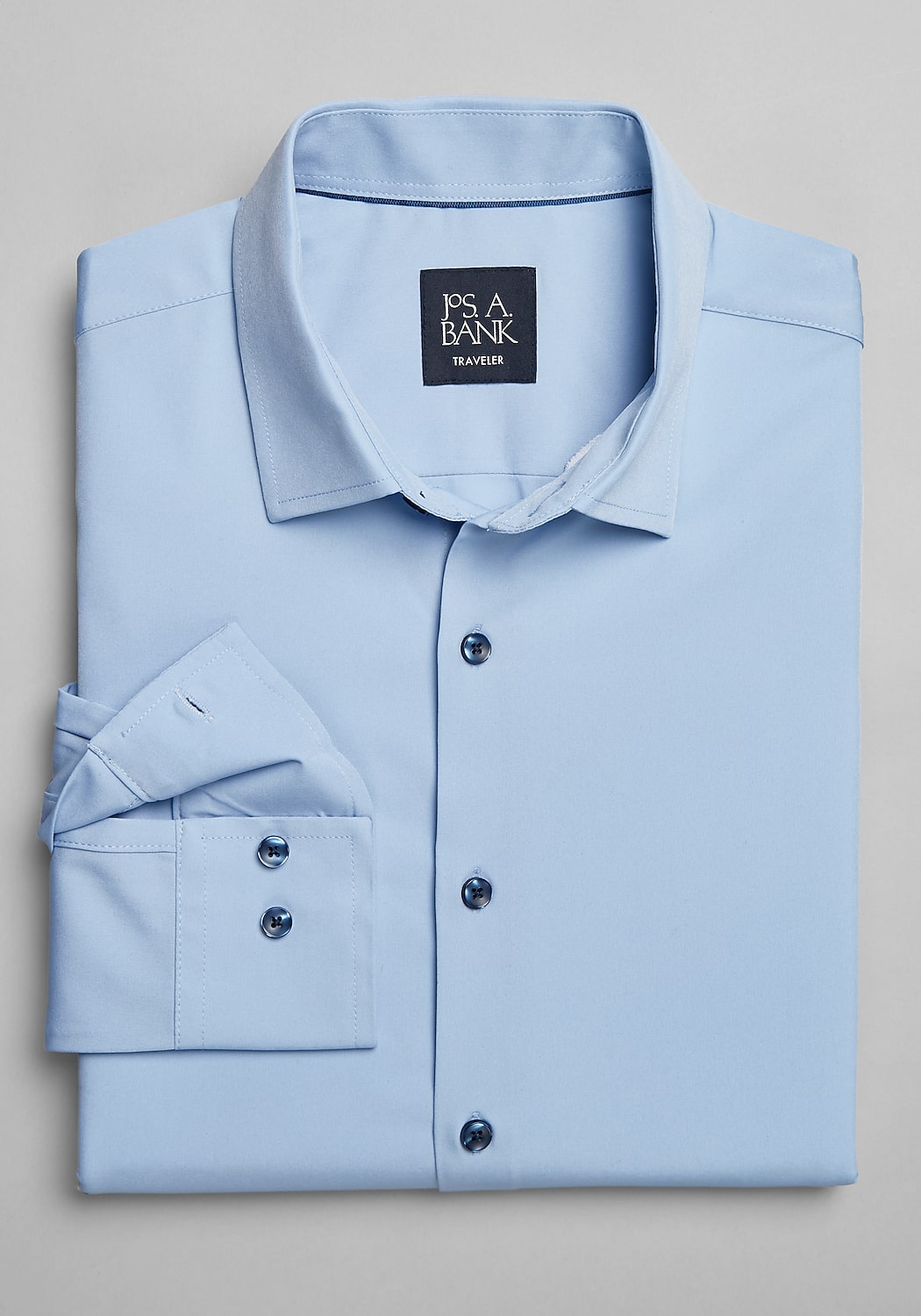 Traveler Performance Tailored Fit 4 Way Stretch Long Sleeve Sportshirt