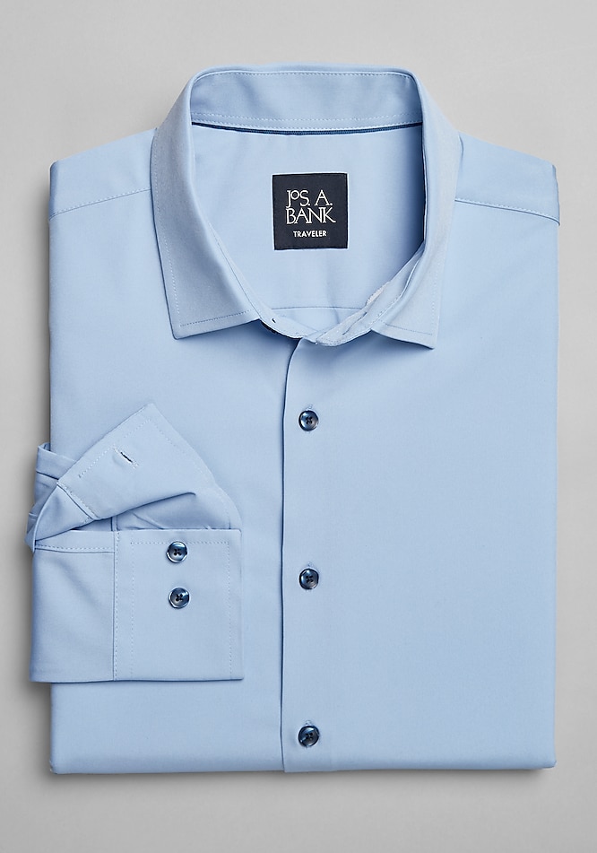 Traveler® Performance Tailored Fit 4 Way Stretch Long Sleeve