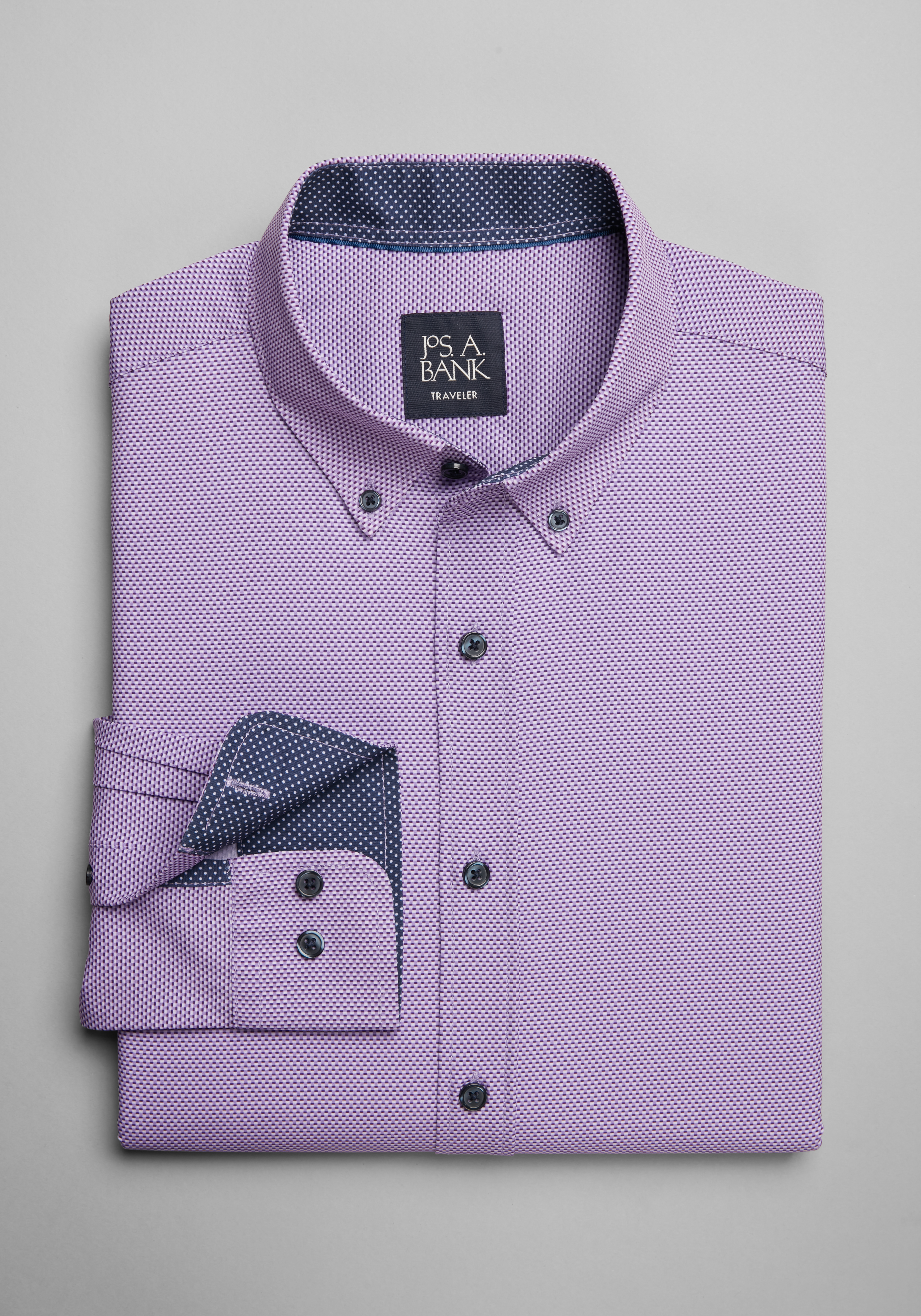 3/8 4-Hole Grape Dress Shirt Buttons