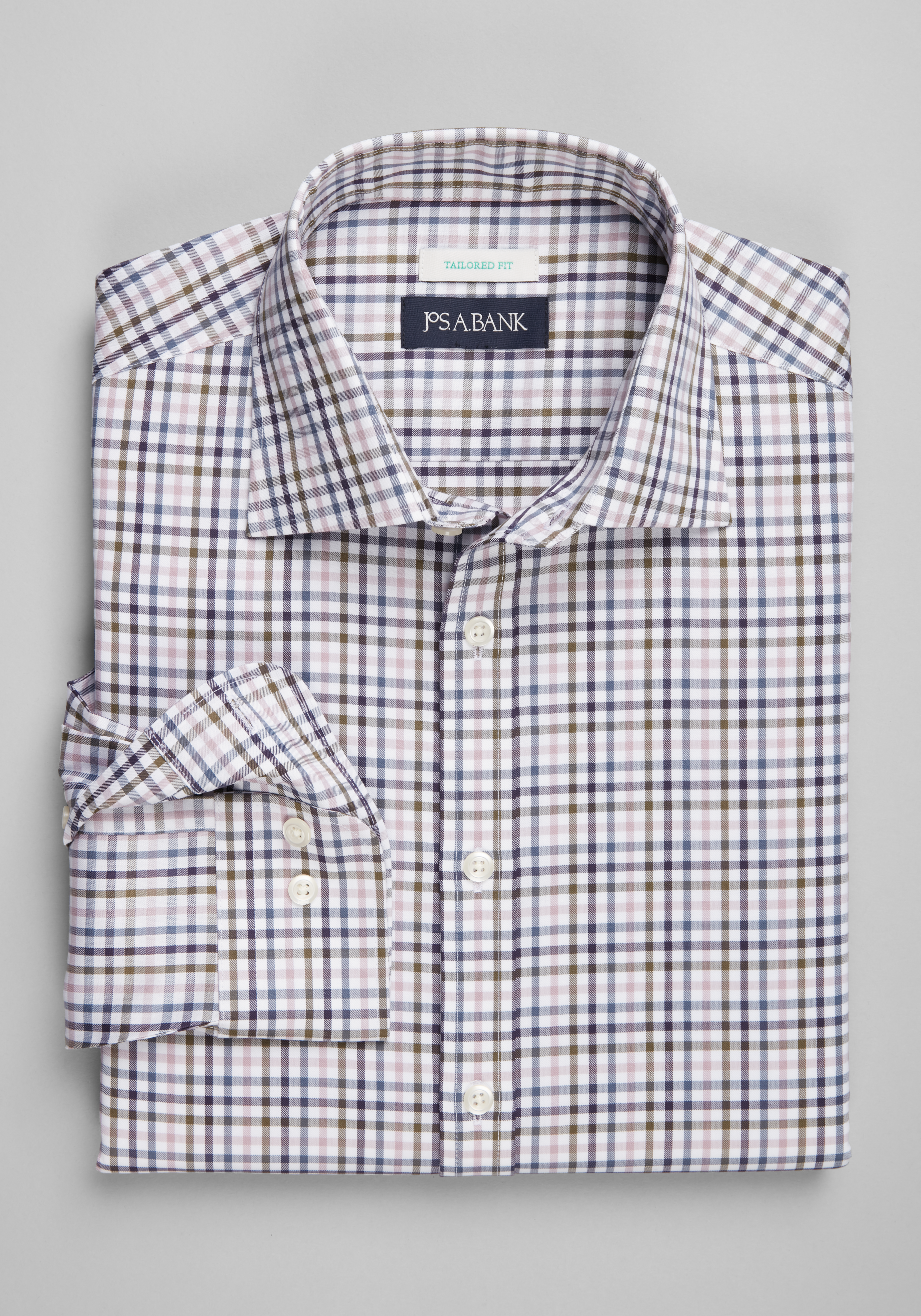 Buy Men Olive Slim Fit Check Full Sleeves Casual Shirts Online