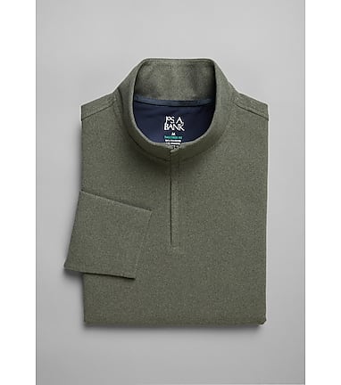 Jos a clearance bank quarter zip