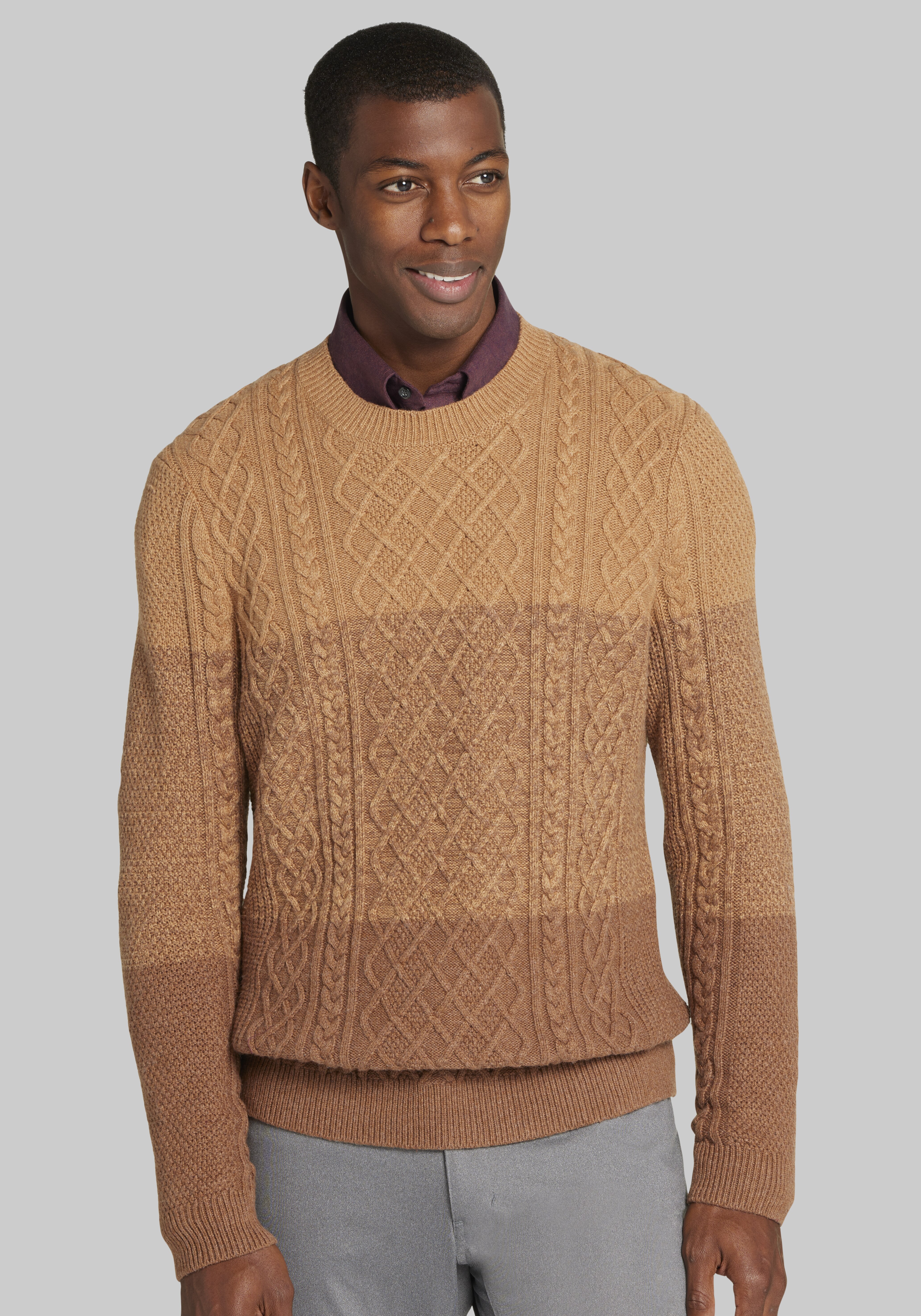 Mens designer deals sweaters clearance