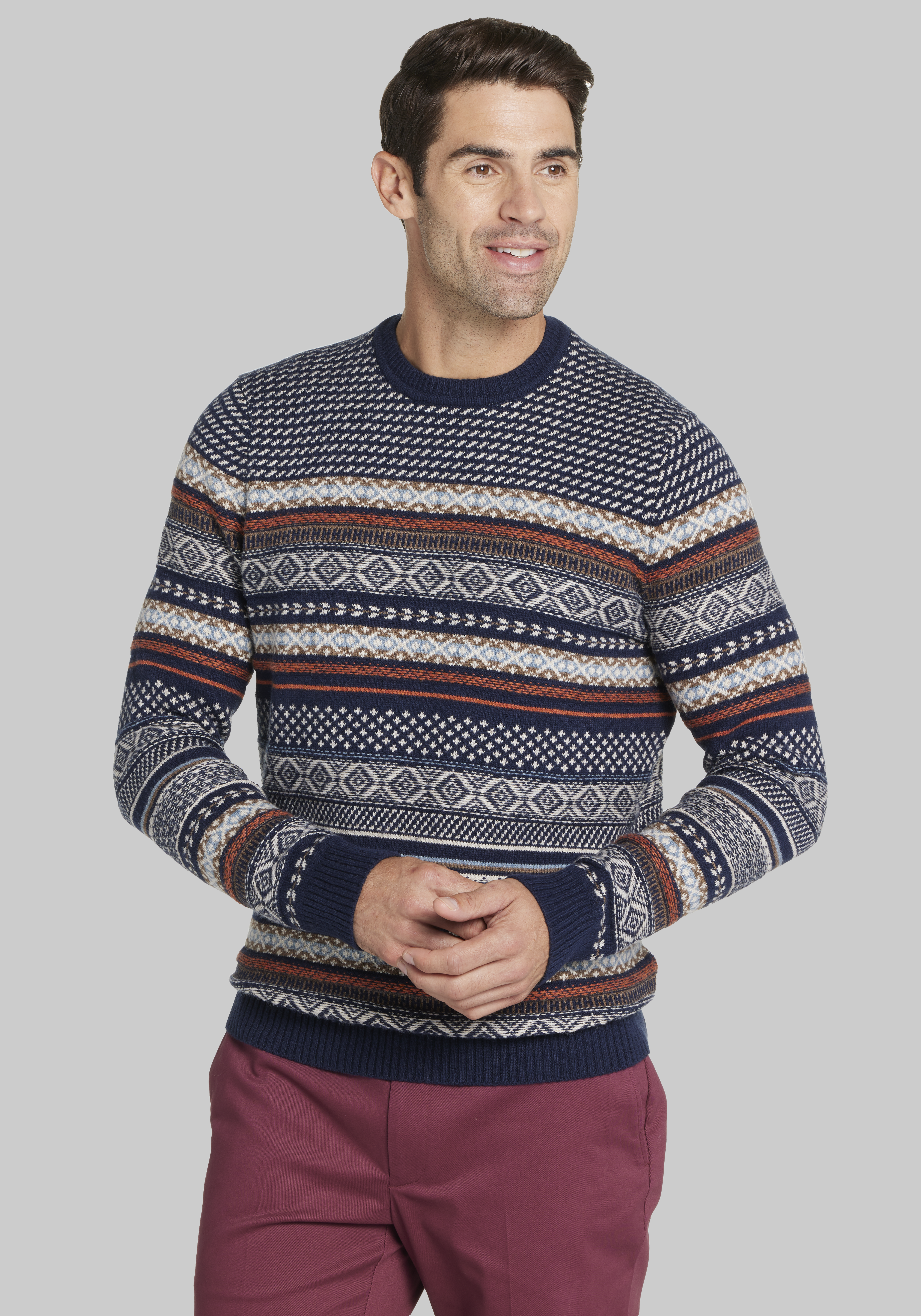 Jos a bank merino wool outlet sweater