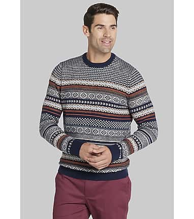 Crew neck with blazer on sale