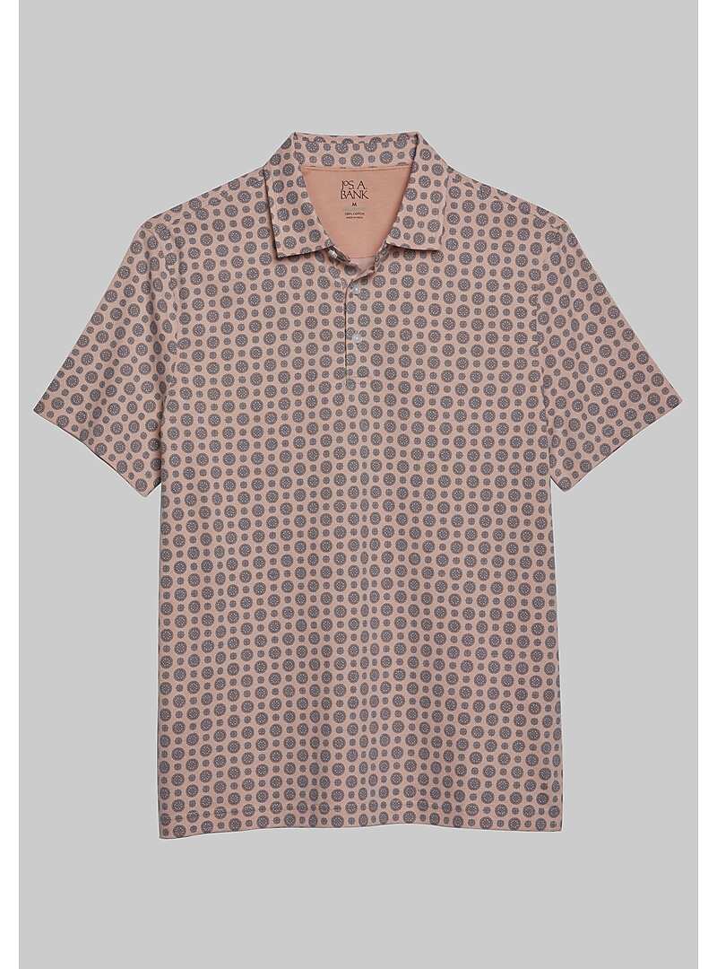Jos. A. Bank Tailored Fit Medallion Print Polo Easter Shop Jos A Bank