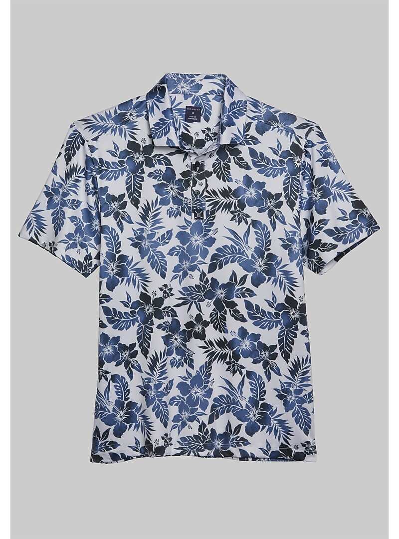 Con.Struct Tailored Fit Tropical Print Polo - Memorial Day Outfits and ...