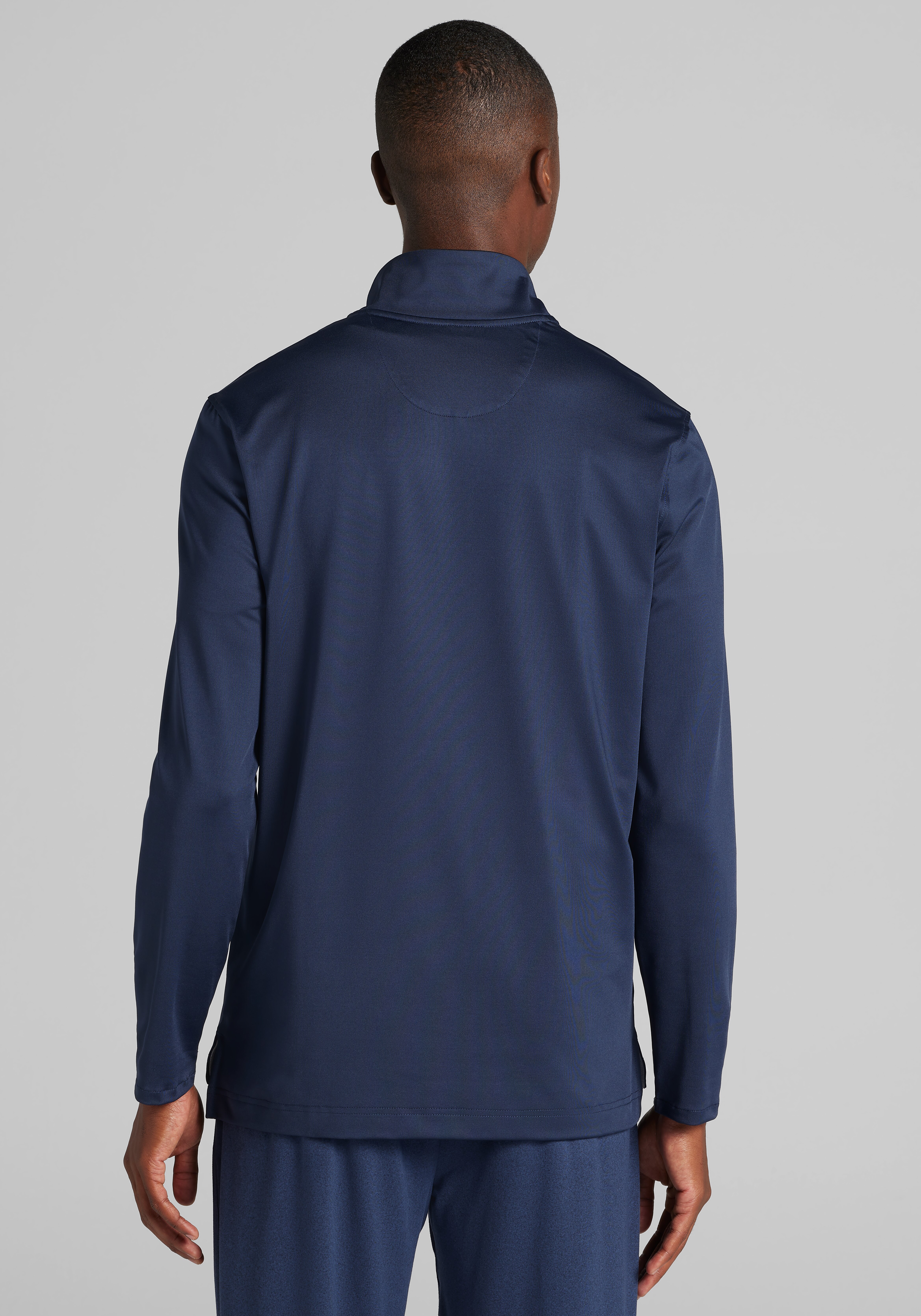 Traveler® Collection Tailored Fit Performance 1/4 Zip Shirt - Big & Tall CLEARANCE