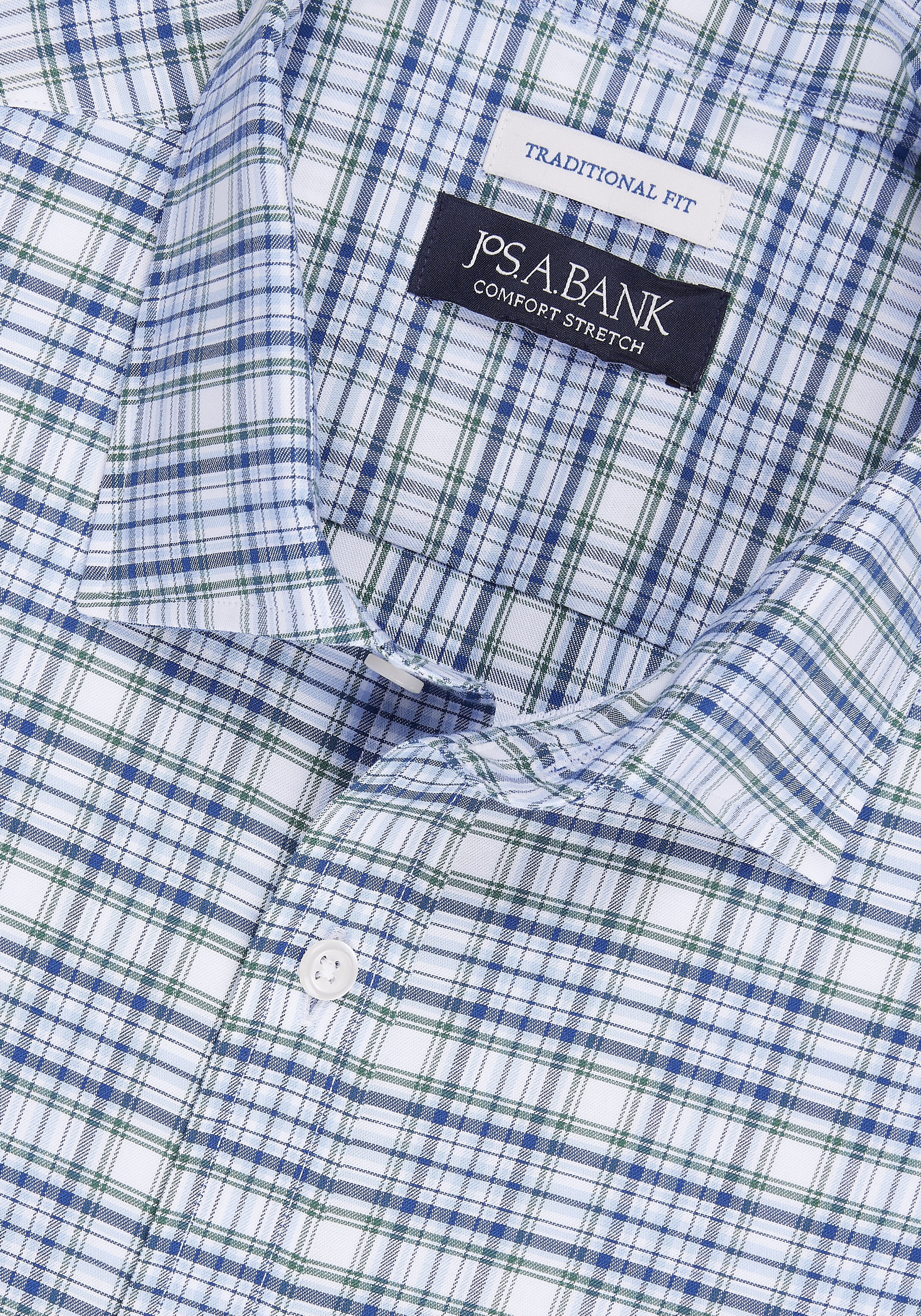 Jos. A. Bank Traditional Fit Large Check Sportshirt CLEARANCE