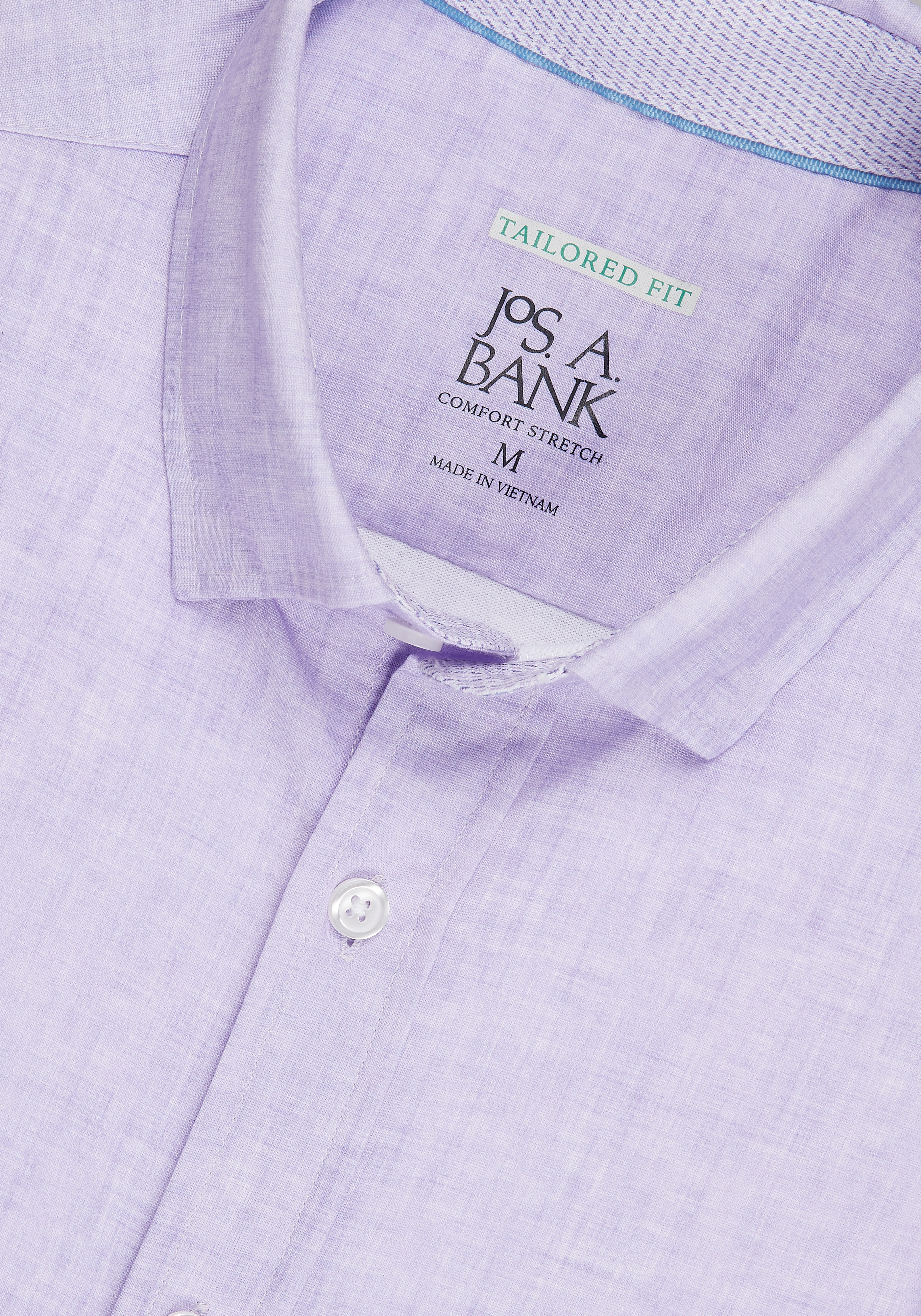 Jos. A. Bank Tailored Fit Crosshatch Hybrid Sportshirt- Big & Tall CLEARANCE